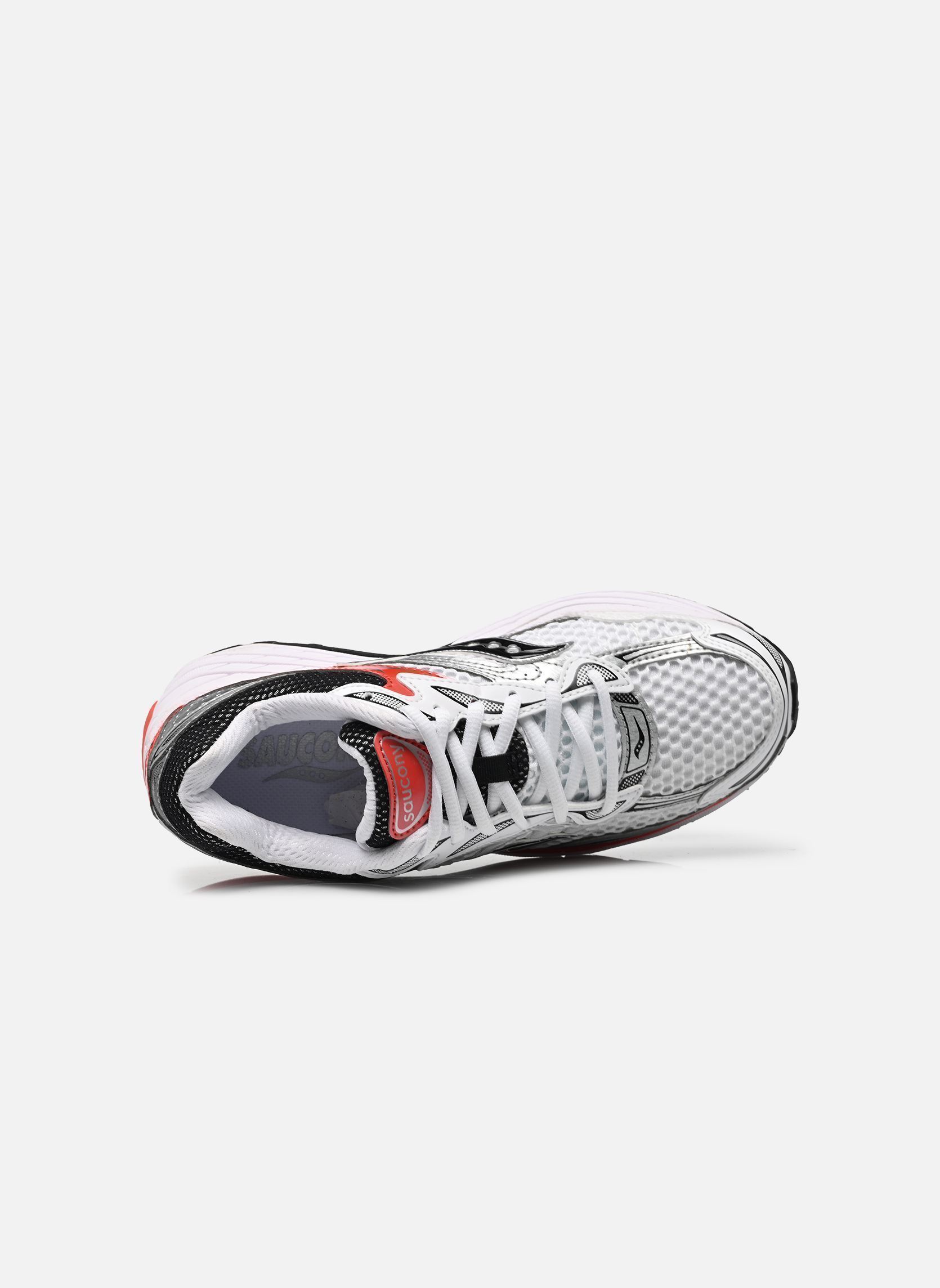 Baskets de sport Progrid Omni 9 femme blanc Saucony Baskets de sport Progrid Omni 9 femme blanc WHITE/RED