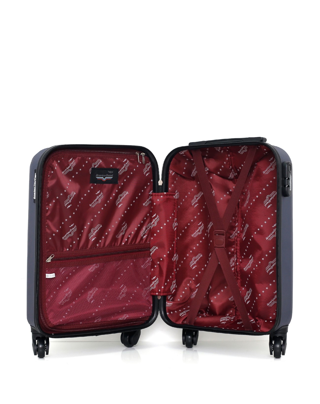 Valises SET DE VALISES - NASHVILLE - VERT femme bleu American Travel Valises SET DE VALISES - NASHVILLE - VERT femme bleu Bleu marine