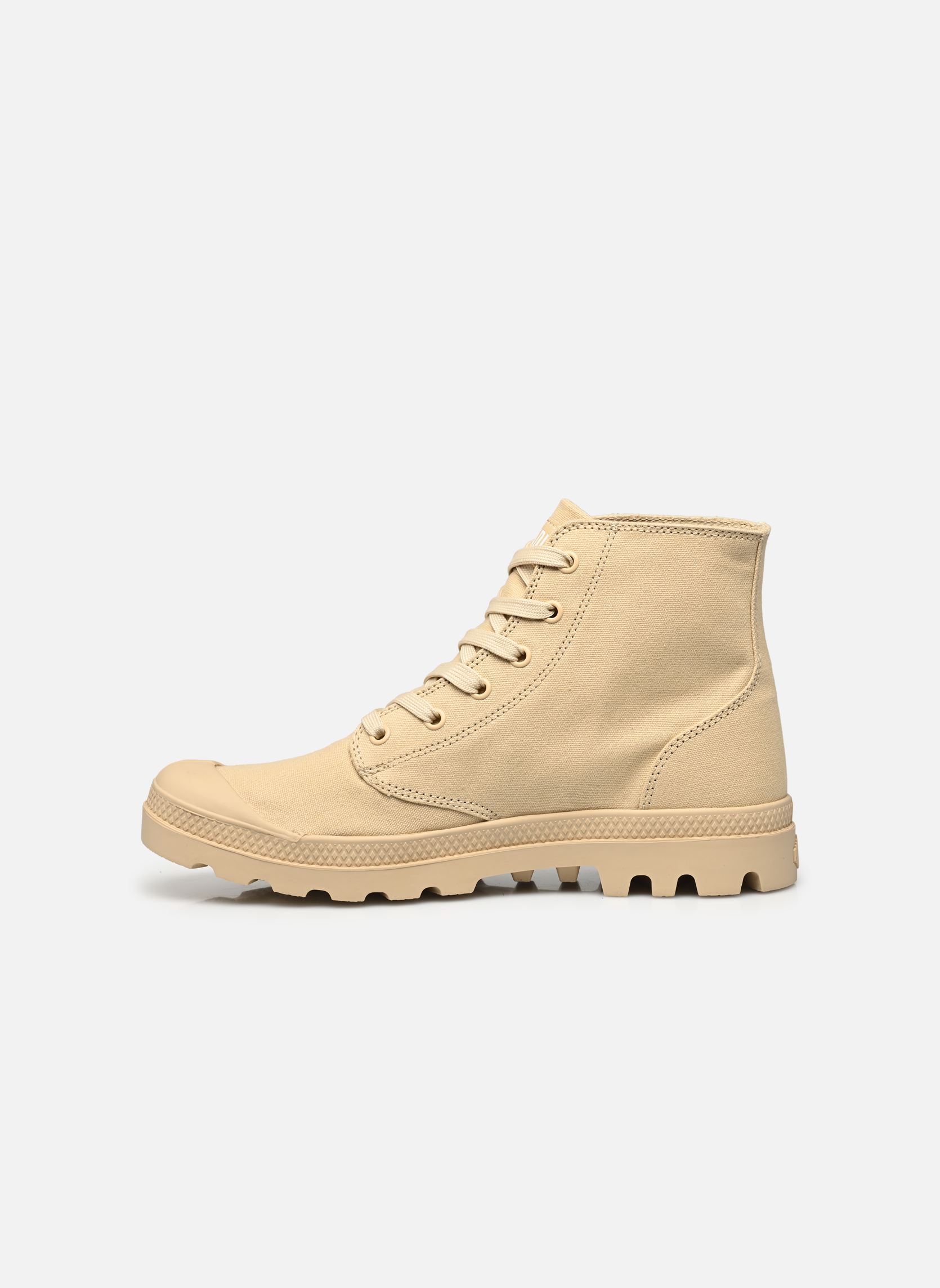Baskets toile MONO CHROME homme marron Palladium Baskets toile MONO CHROME homme marron DESERT