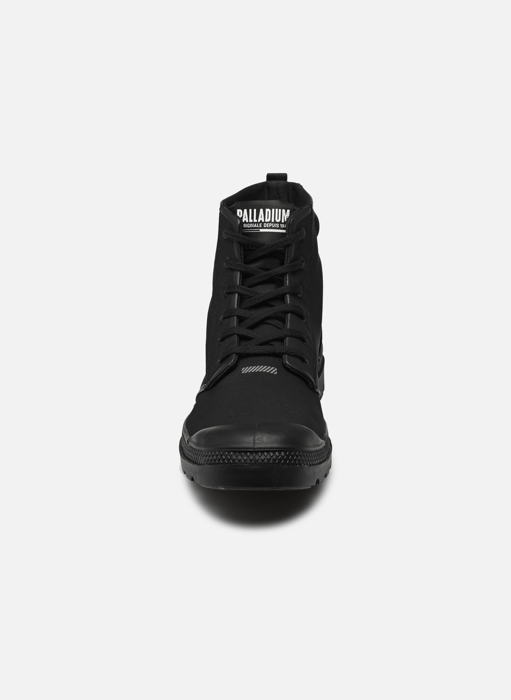 Geschnürte Stiefeletten PAMPA LITE+ HI herren schwarz Palladium Geschnürte Stiefeletten PAMPA LITE+ HI herren schwarz BLACK