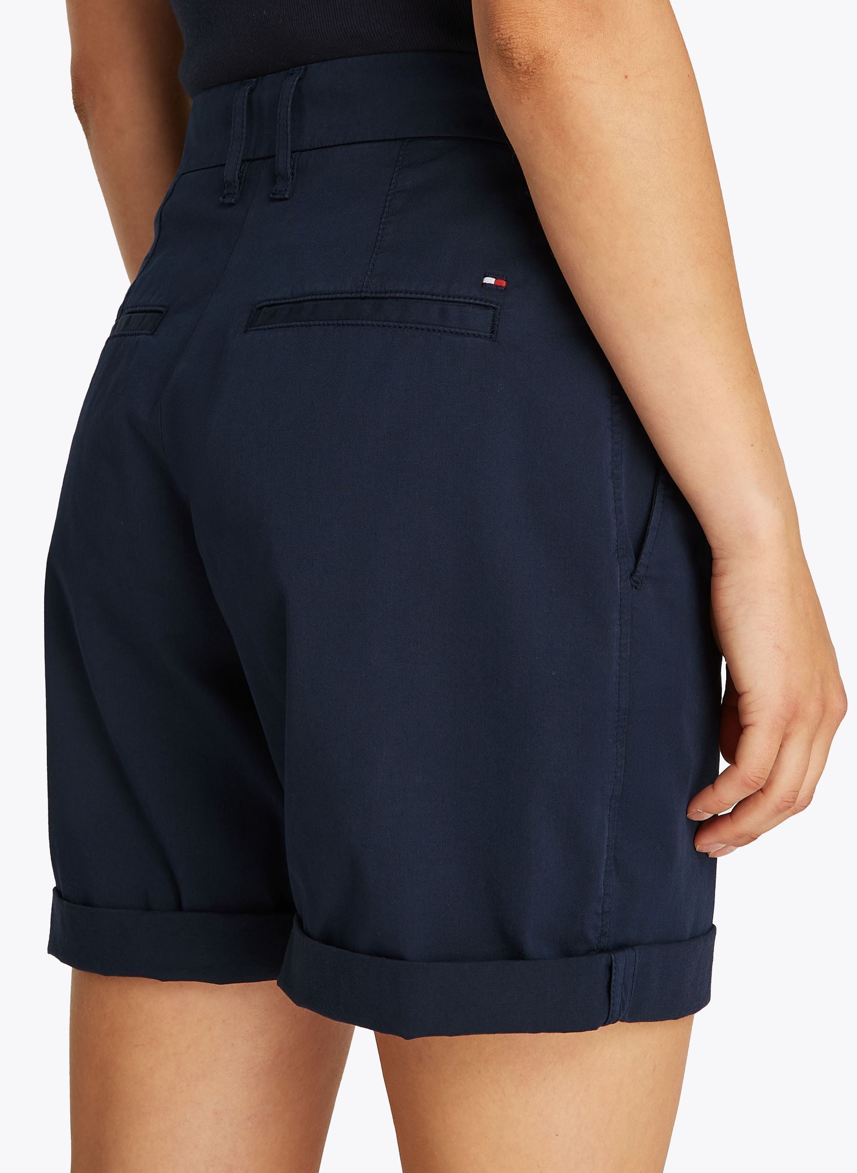 Shorts Co Blend Gmd Chino S damen blau Tommy Hilfiger Shorts Co Blend Gmd Chino S damen blau DARK NIGHT NAVY