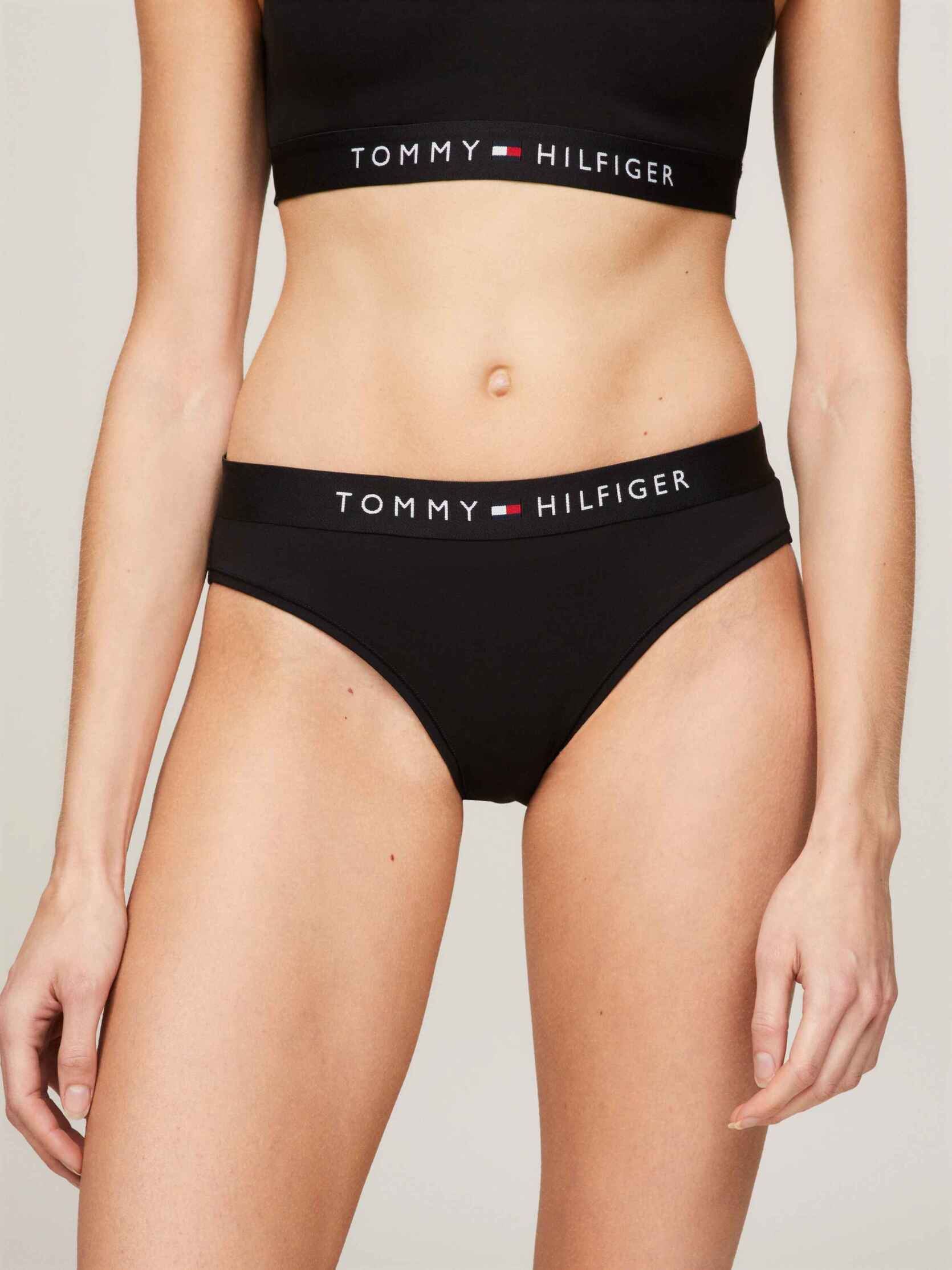 Shortys Bikini UW0UW04145 femme noir Tommy Hilfiger Shortys Bikini UW0UW04145 femme noir BLACK