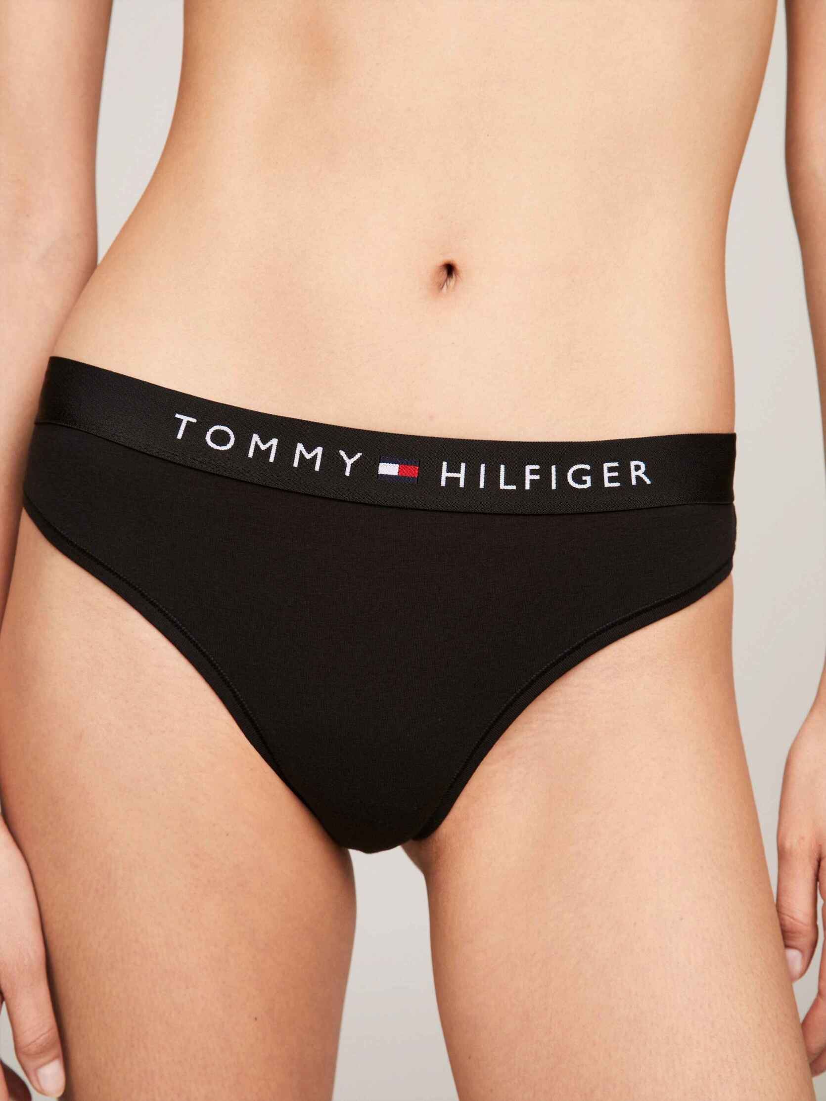 Shortys Thong UW0UW04146 femme noir Tommy Hilfiger Shortys Thong UW0UW04146 femme noir BLACK