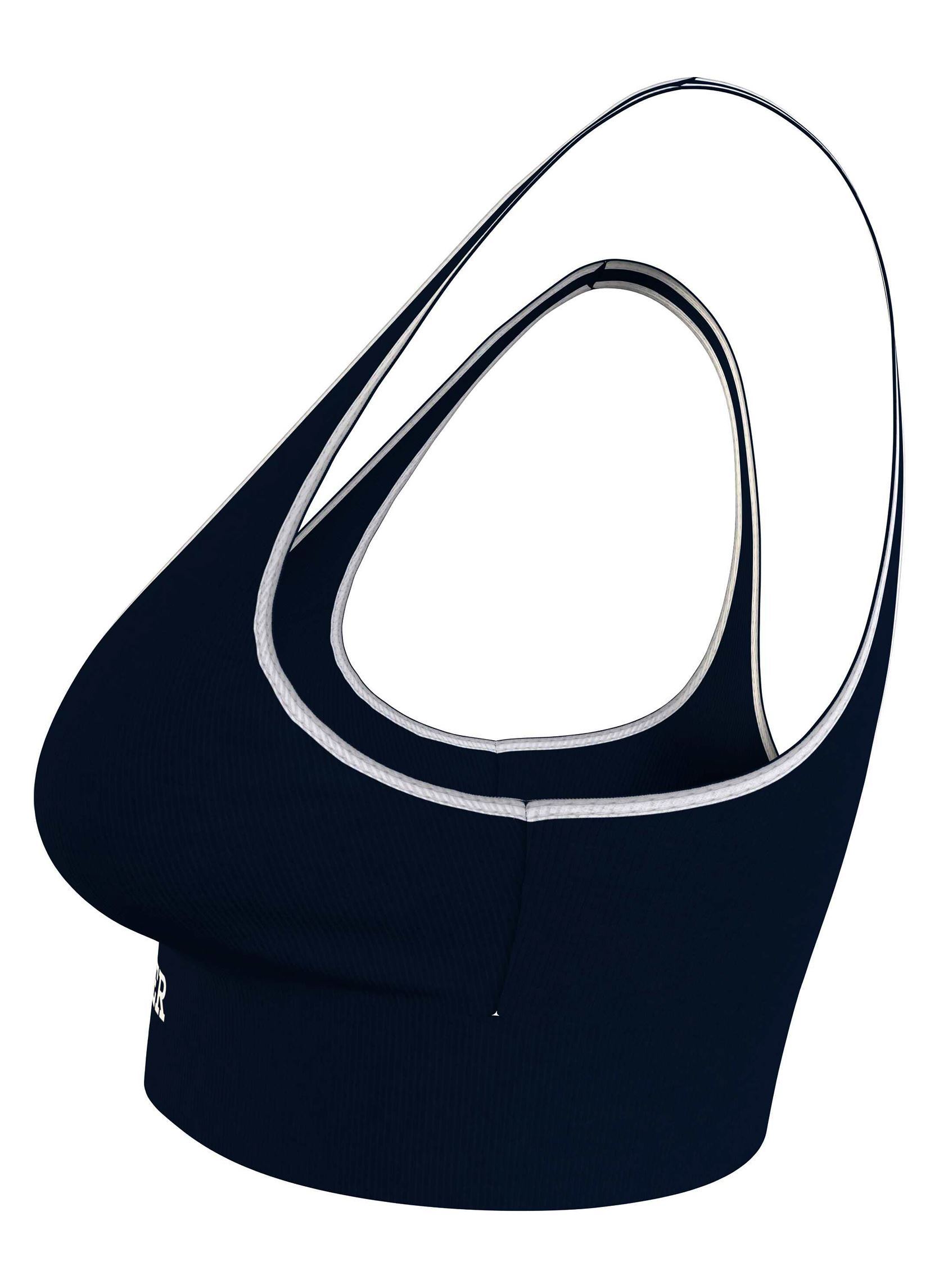 Sportbeha's Unlined Bralette UW0UW05217 dames blauw Tommy Hilfiger Sportbeha's Unlined Bralette UW0UW05217 dames blauw DESERT SKY