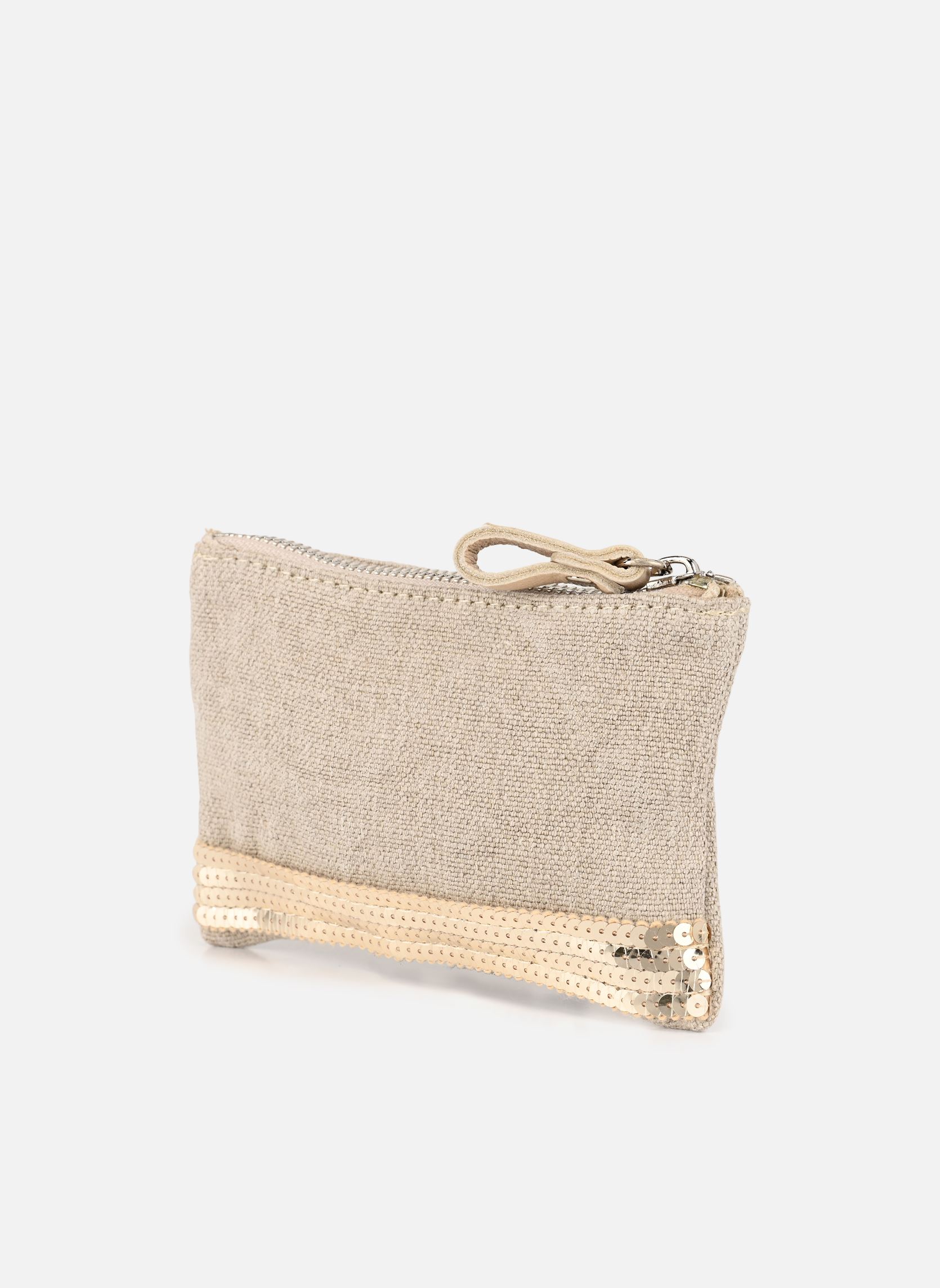 Clutches Trousse Lin damen beige Vanessa Bruno Clutches Trousse Lin damen beige SABLE