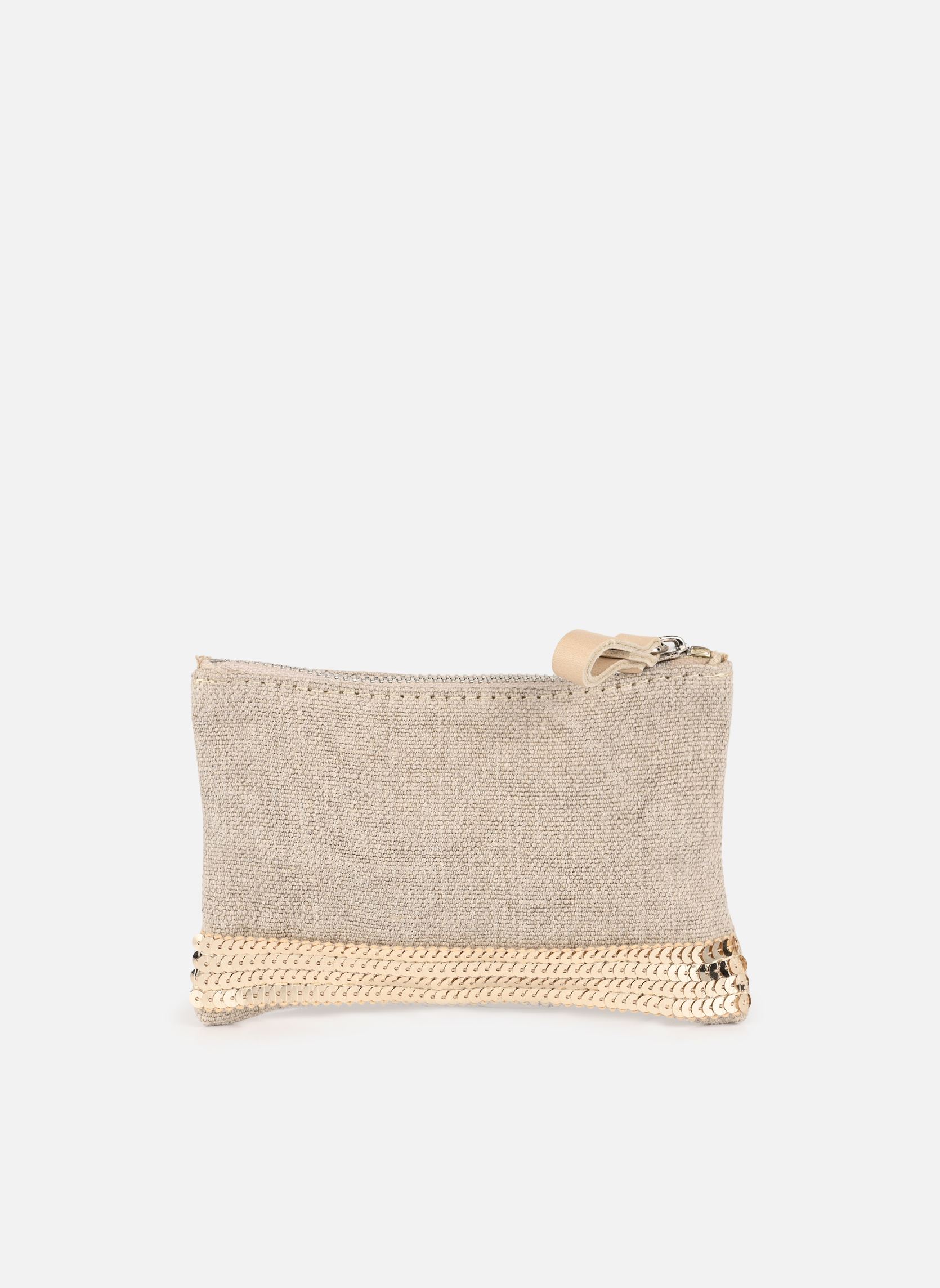 Clutches Trousse Lin damen beige Vanessa Bruno Clutches Trousse Lin damen beige SABLE