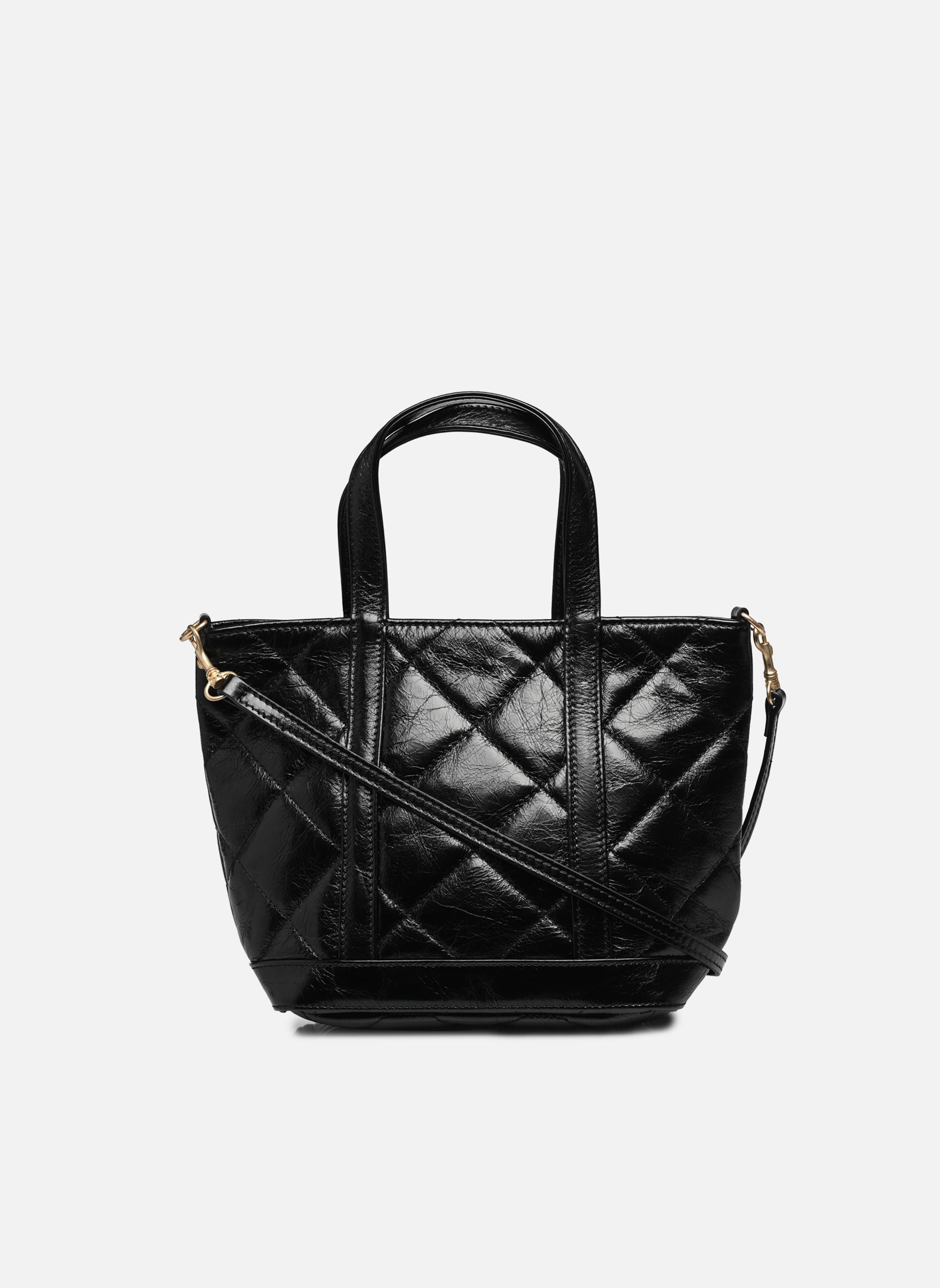 Cabas Cabas S Bandouliene en Cuir Froisse Mate femme noir Vanessa Bruno Cabas Cabas S Bandouliene en Cuir Froisse Mate femme noir NOIR