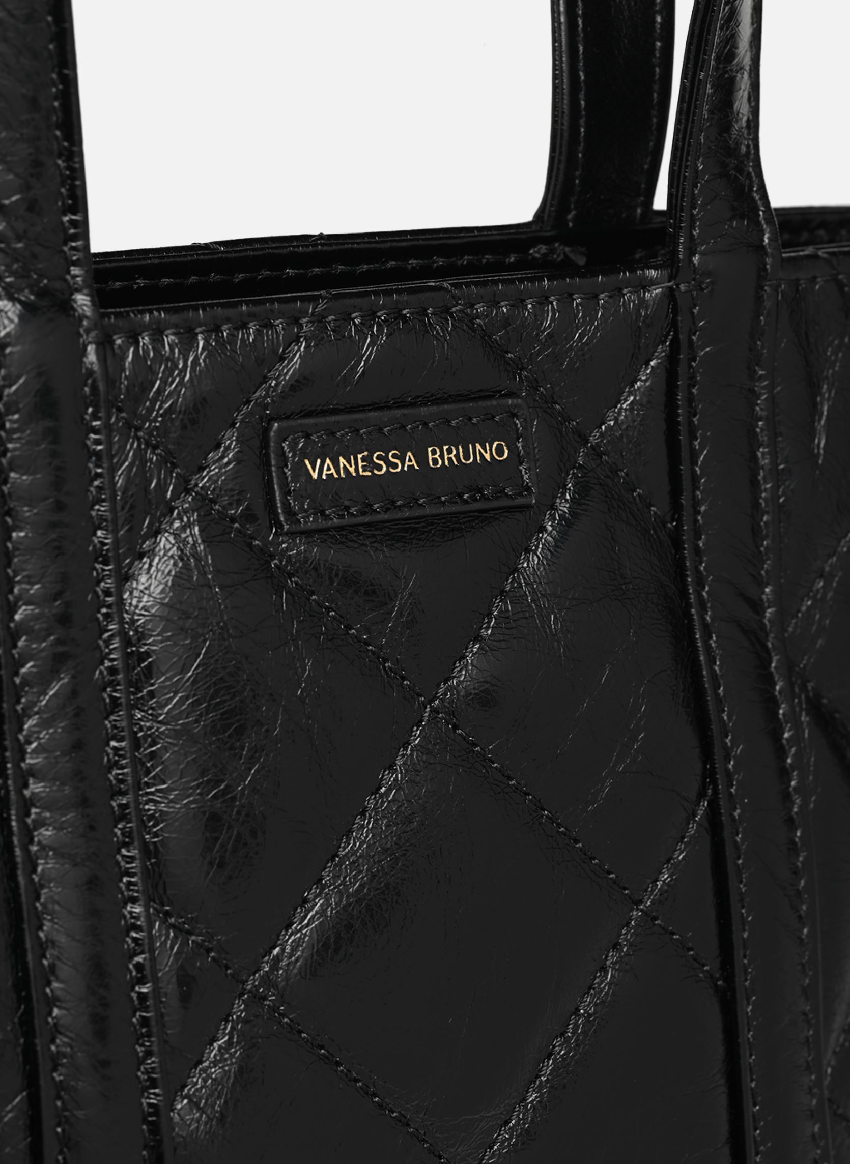 Cabas Cabas S Bandouliene en Cuir Froisse Mate femme noir Vanessa Bruno Cabas Cabas S Bandouliene en Cuir Froisse Mate femme noir NOIR