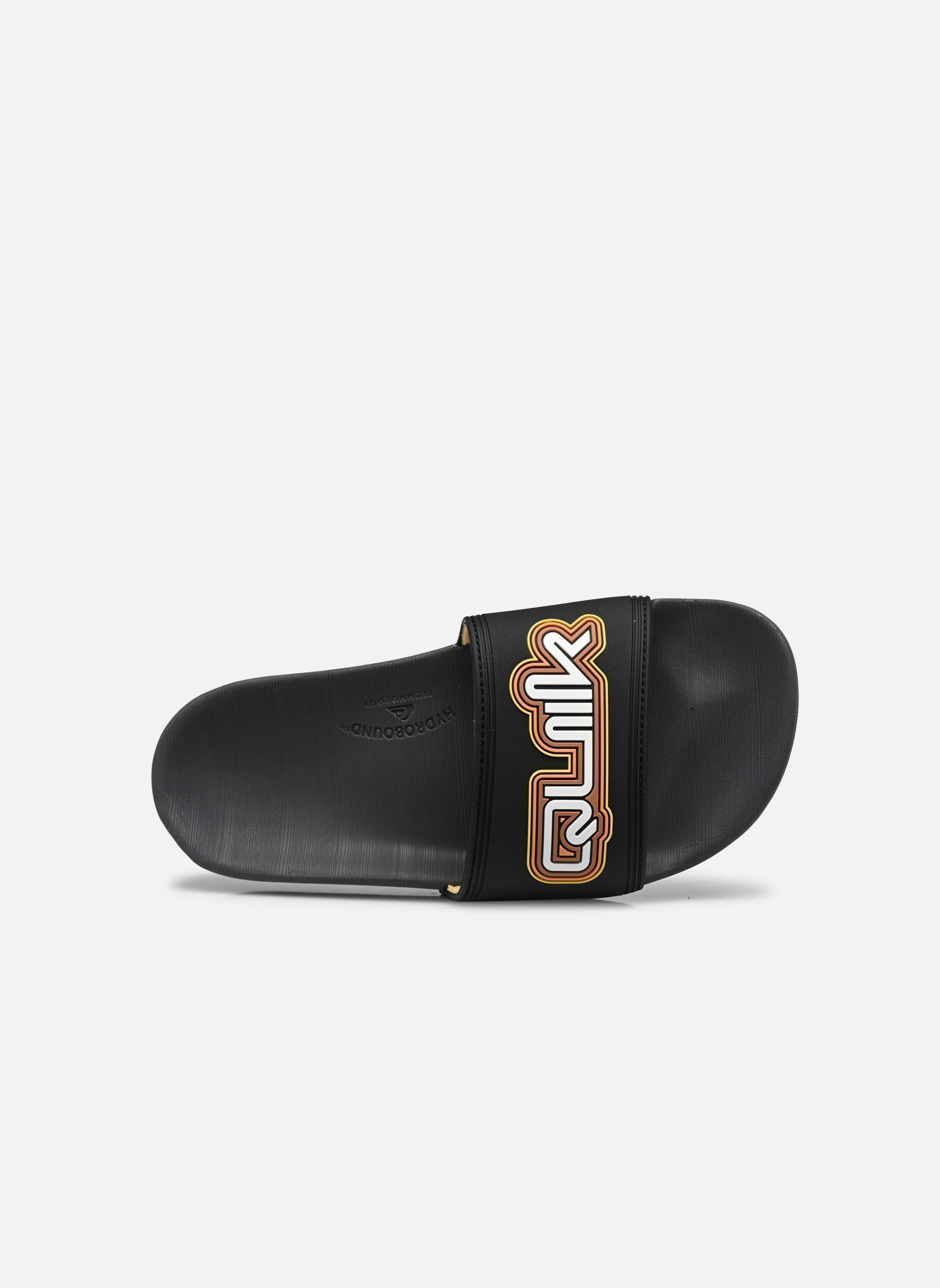 Ciabattine e Sabots RIVI WORDMARK SLIDE II YOUTH bambino nero Quiksilver Ciabattine e Sabots RIVI WORDMARK SLIDE II YOUTH bambino nero Black 4