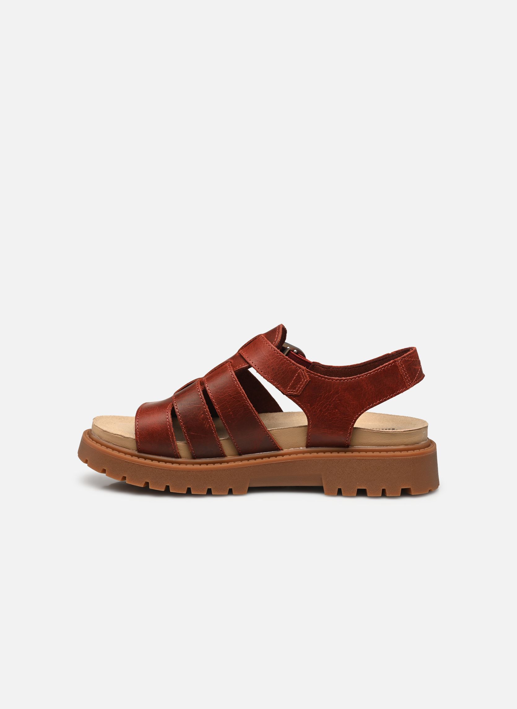 Sandales plates Clairemont WayFISHERMAN SANDAL femme marron Timberland Sandales plates Clairemont WayFISHERMAN SANDAL femme marron CLAIREMONT WAY DARK RED FULL G