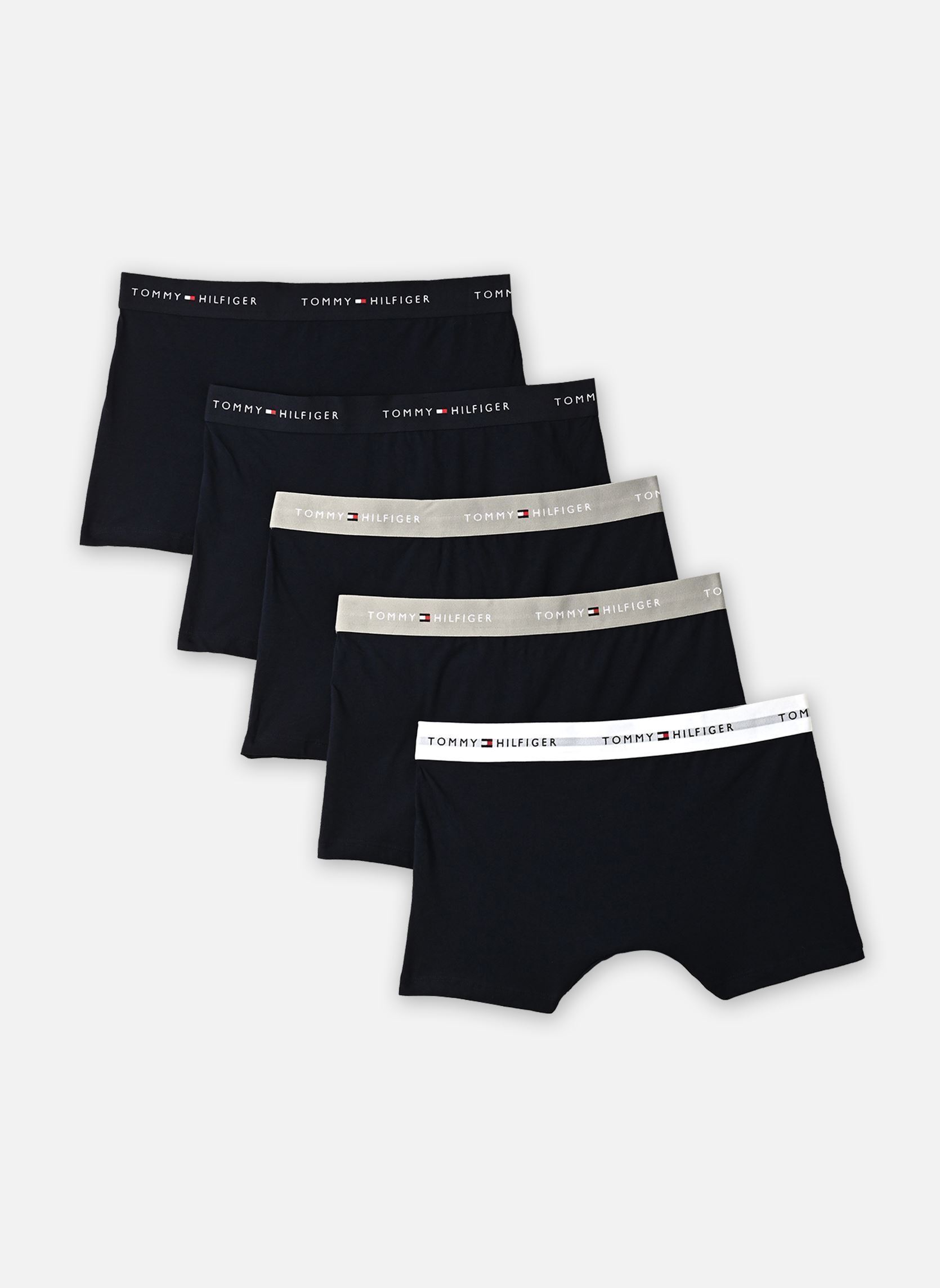 Boxershorts 5P Trunk Wb herren marineblau Tommy Hilfiger Boxershorts 5P Trunk Wb herren marineblau DES SKY/ANTIQUE SILVER/WHITE