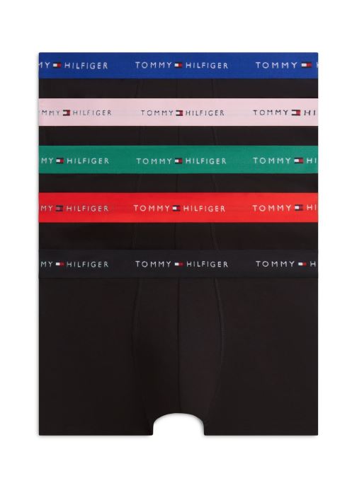 Tommy Hilfiger Boxers 5P Trunk Wb heren zwart