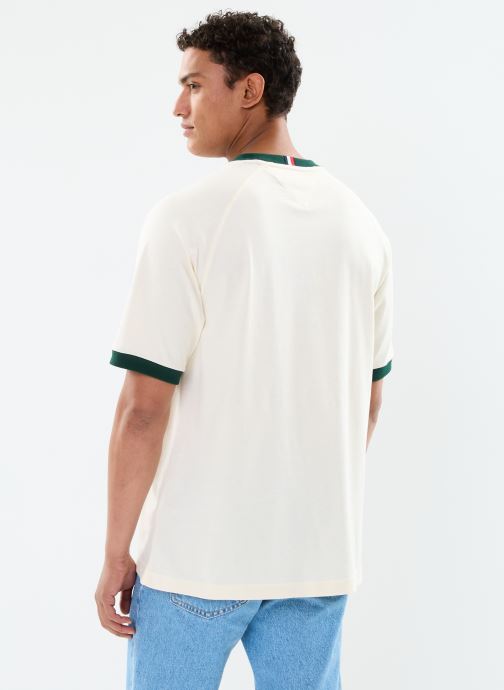 Tommy Hilfiger Monotype Ringer Tee MW0MW34396 (beige) - Bekleidung  