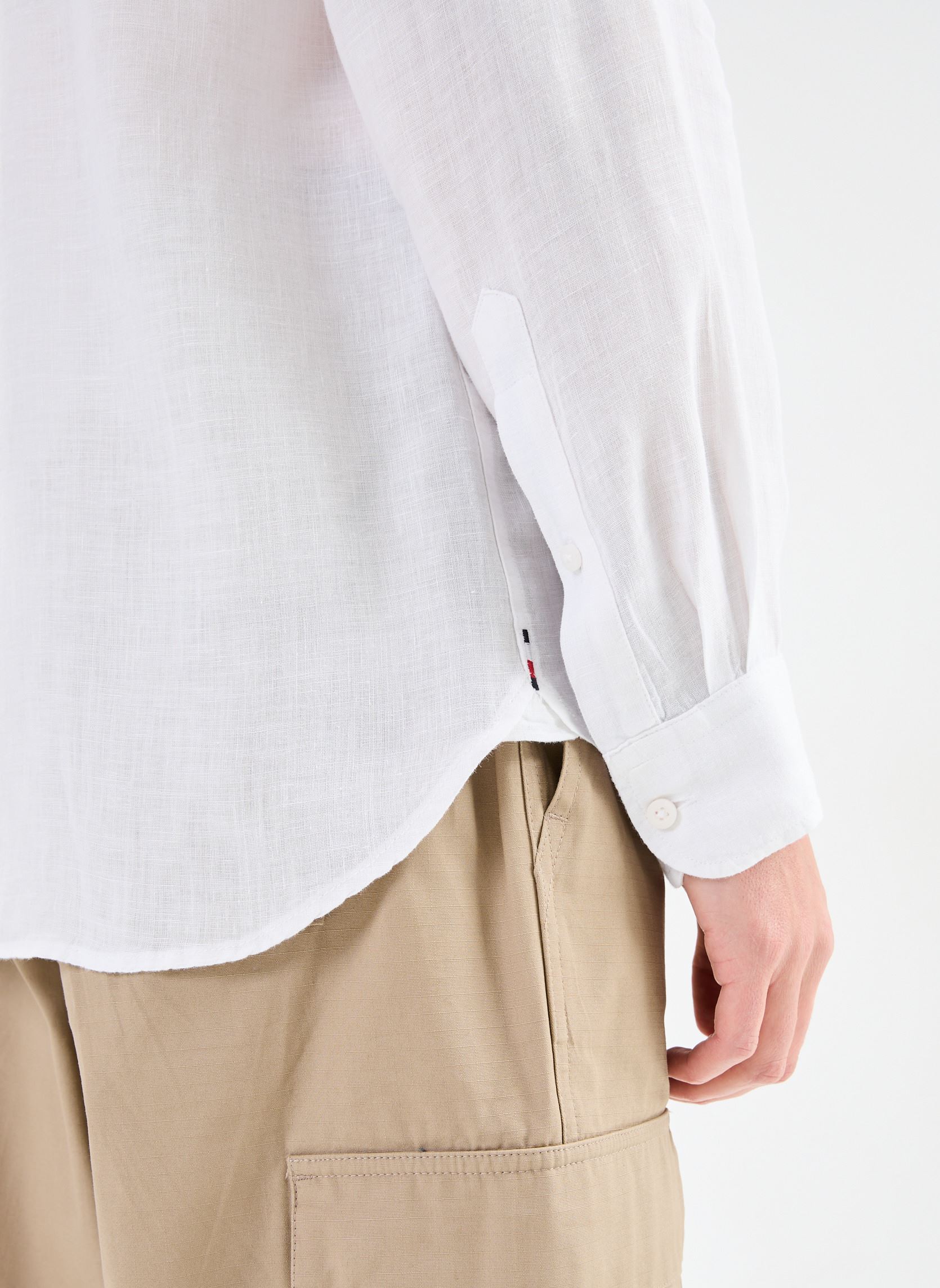 Hemden Pigment Dyed Li Soli herren weiß Tommy Hilfiger Hemden Pigment Dyed Li Soli herren weiß OPTIC WHITE