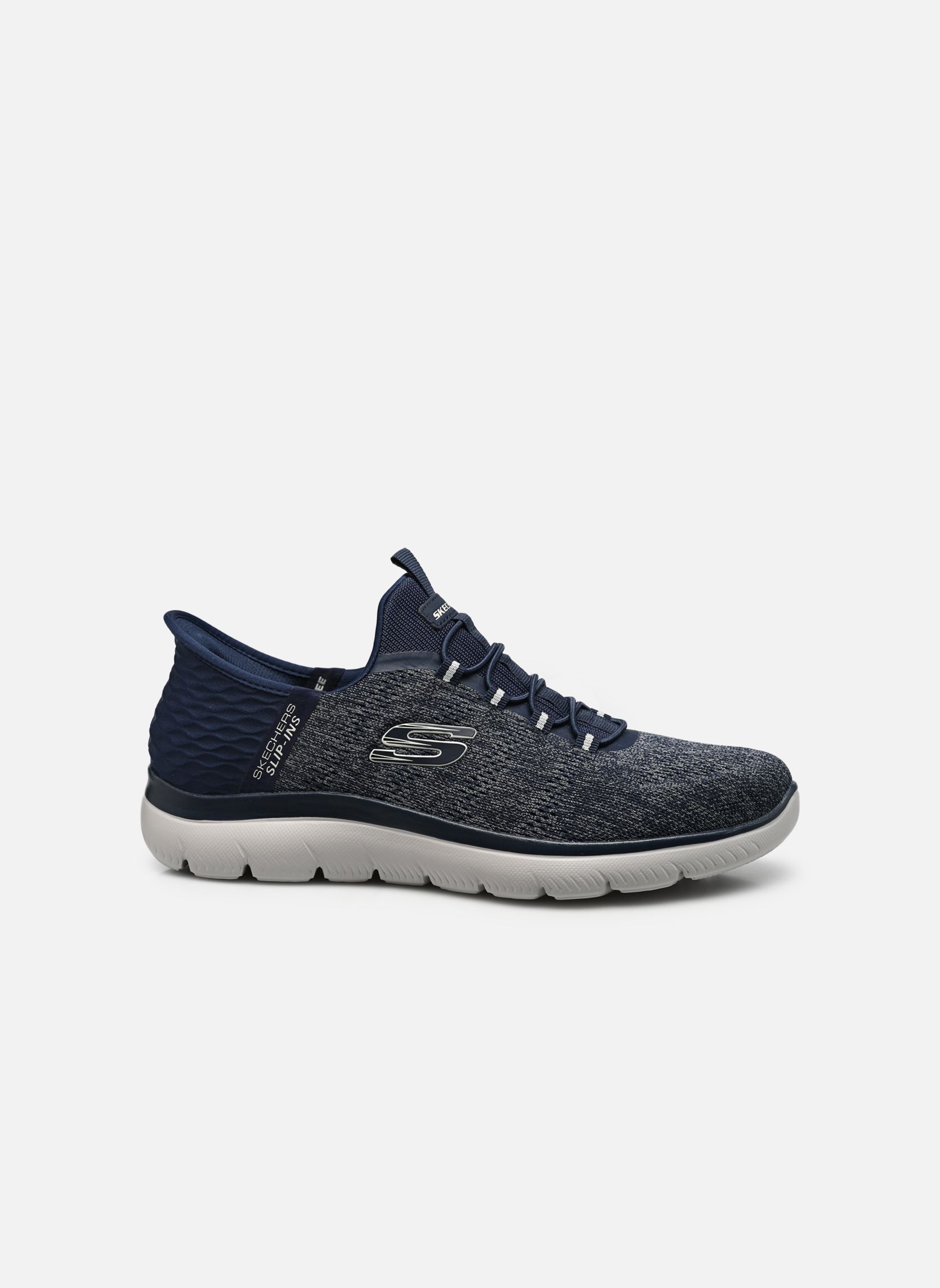 Sneakers SUMMITS - KEY PACE - SLIP INS heren blauw Skechers Sneakers SUMMITS - KEY PACE - SLIP INS heren blauw NVY