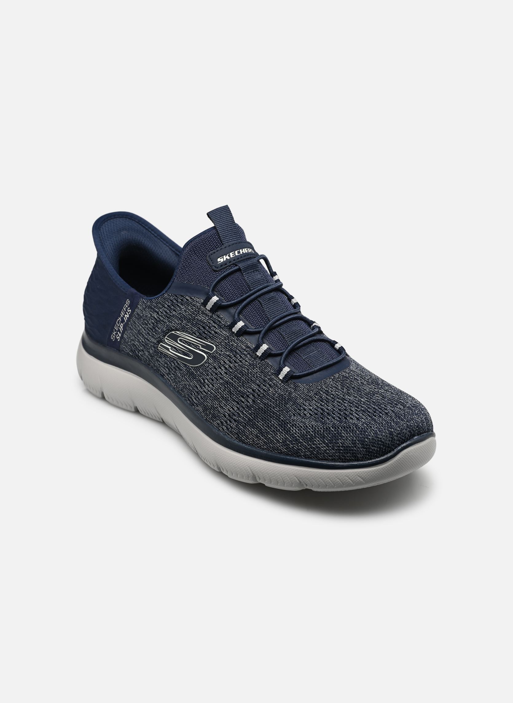 Sneakers SUMMITS - KEY PACE - SLIP INS heren blauw Skechers Sneakers SUMMITS - KEY PACE - SLIP INS heren blauw NVY