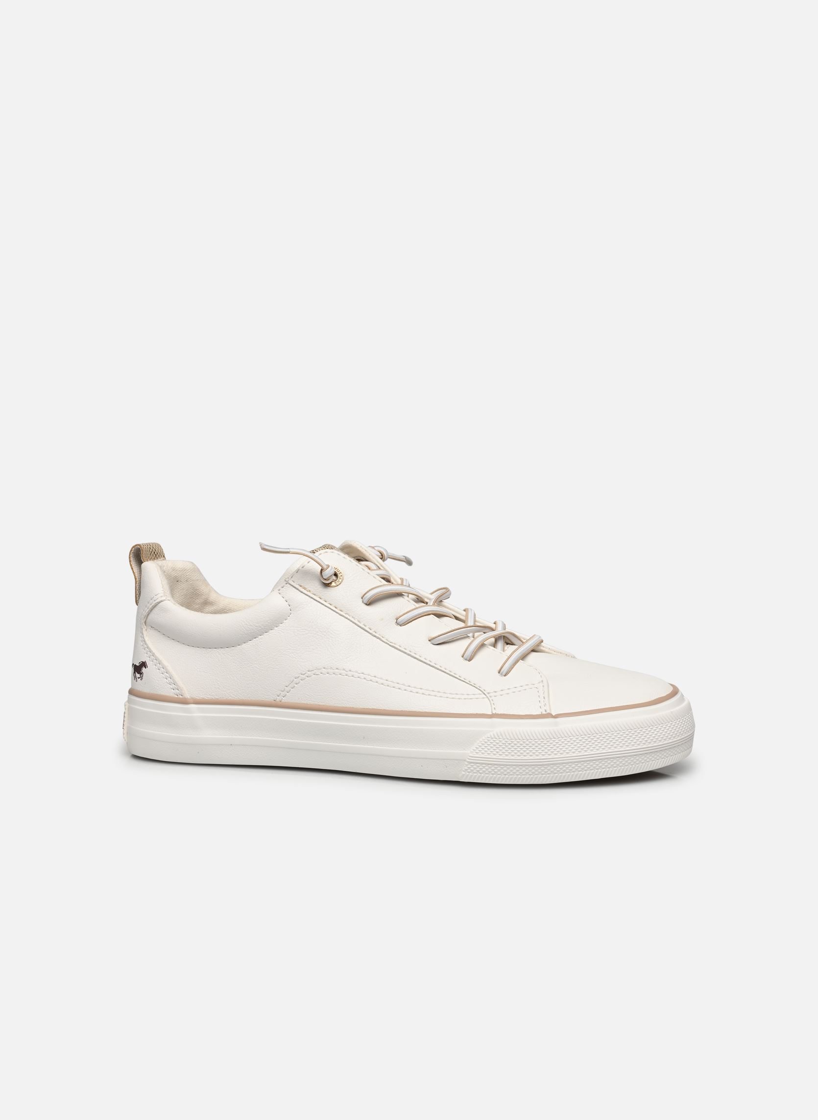 Niedrige Sneaker 1272311 damen weiß Mustang shoes Niedrige Sneaker 1272311 damen weiß Blanc