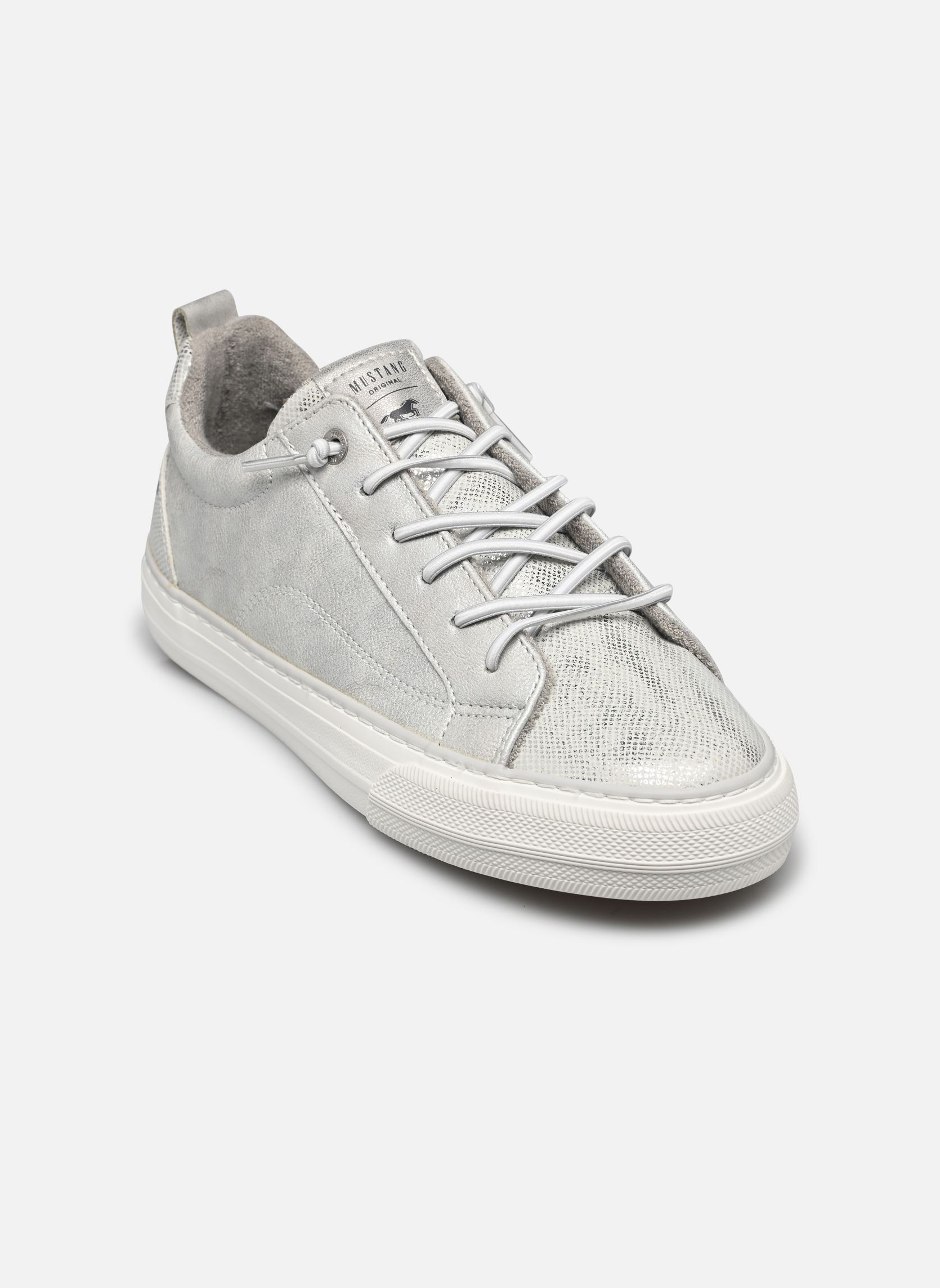 Niedrige Sneaker 1272311 damen silber Mustang shoes Niedrige Sneaker 1272311 damen silber Silber