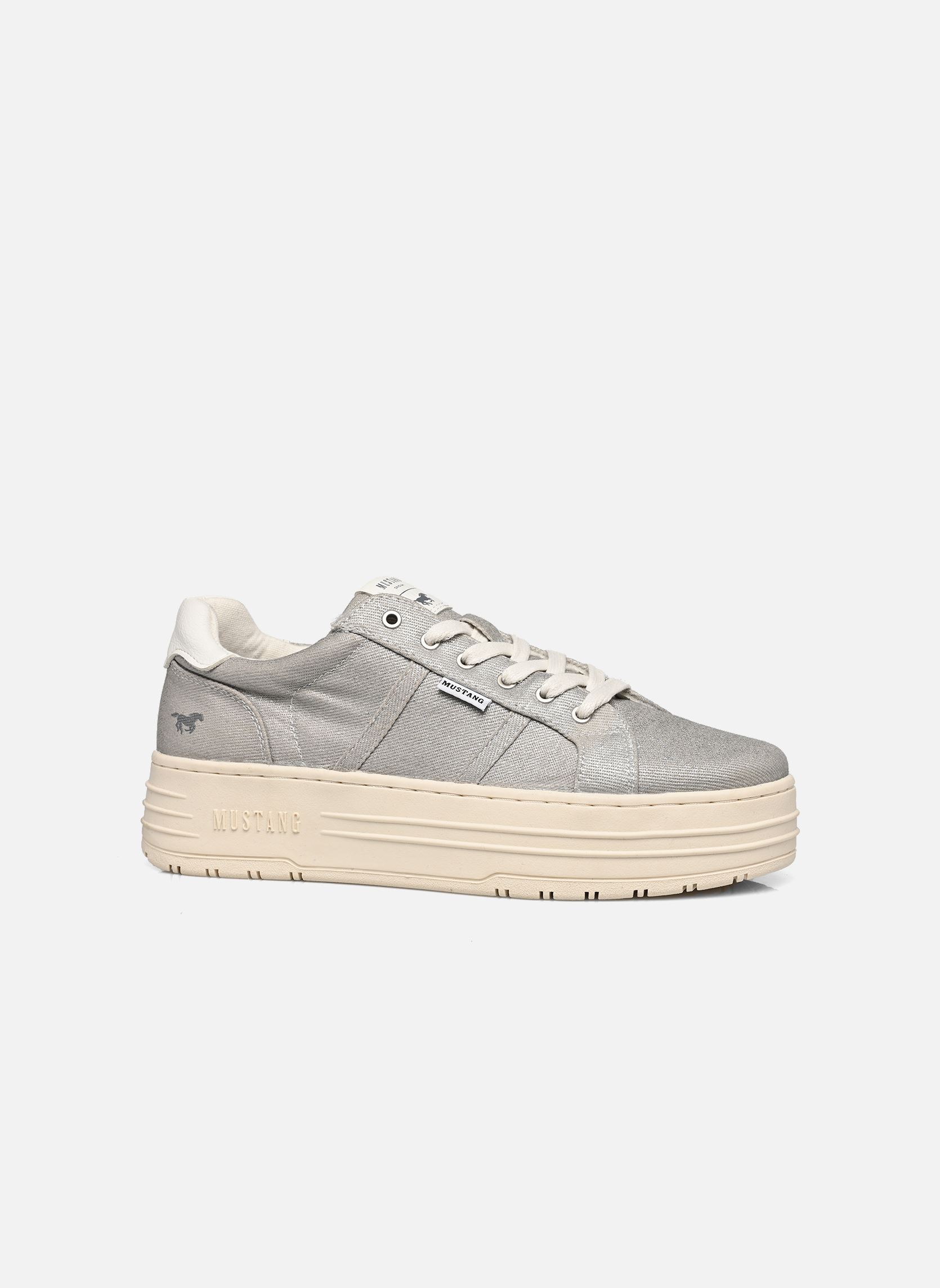 Niedrige Sneaker 1497301 damen silber Mustang shoes Niedrige Sneaker 1497301 damen silber Argent