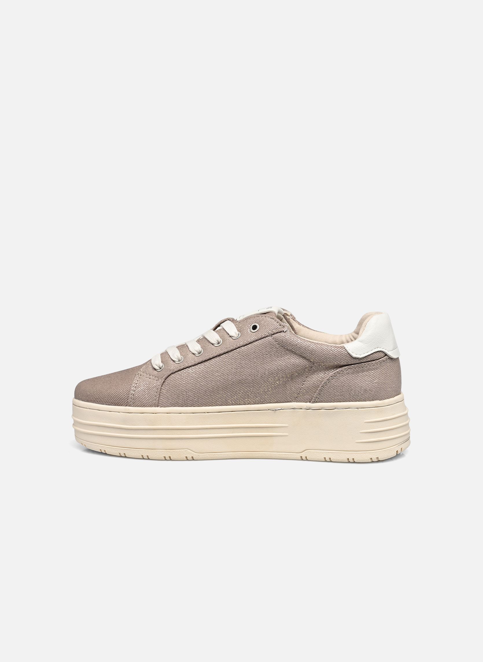 Baskets basses 1497301 femme or et bronze Mustang shoes Baskets basses 1497301 femme or et bronze Or