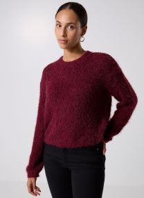 Pullover Nmsassy L/S O-Neck Knit Noos damen beige