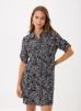 NOISY MAY Abito Avvolgente Nmclara Bianco S/S Wrap Dress - Vestito Corto Donna Con Scollo A V