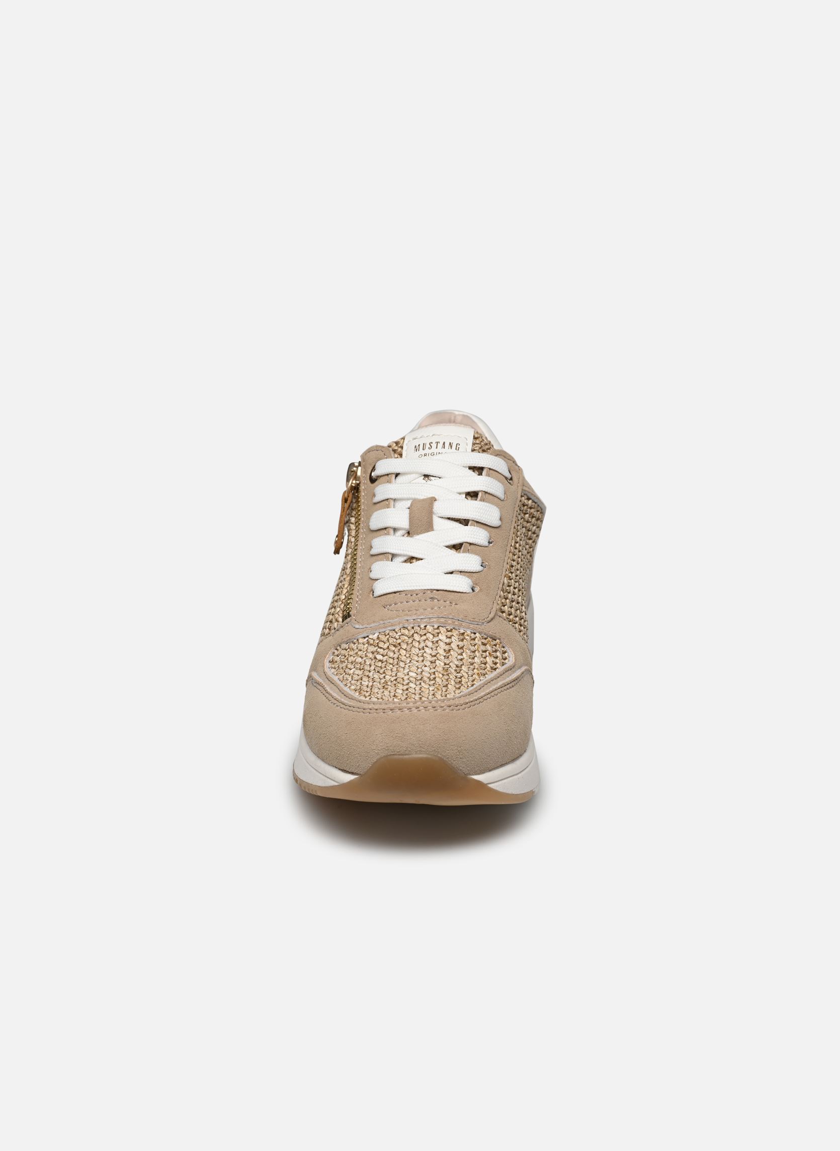 Lage sneakers 1358316 dames beige Mustang shoes Lage sneakers 1358316 dames beige BEIGE
