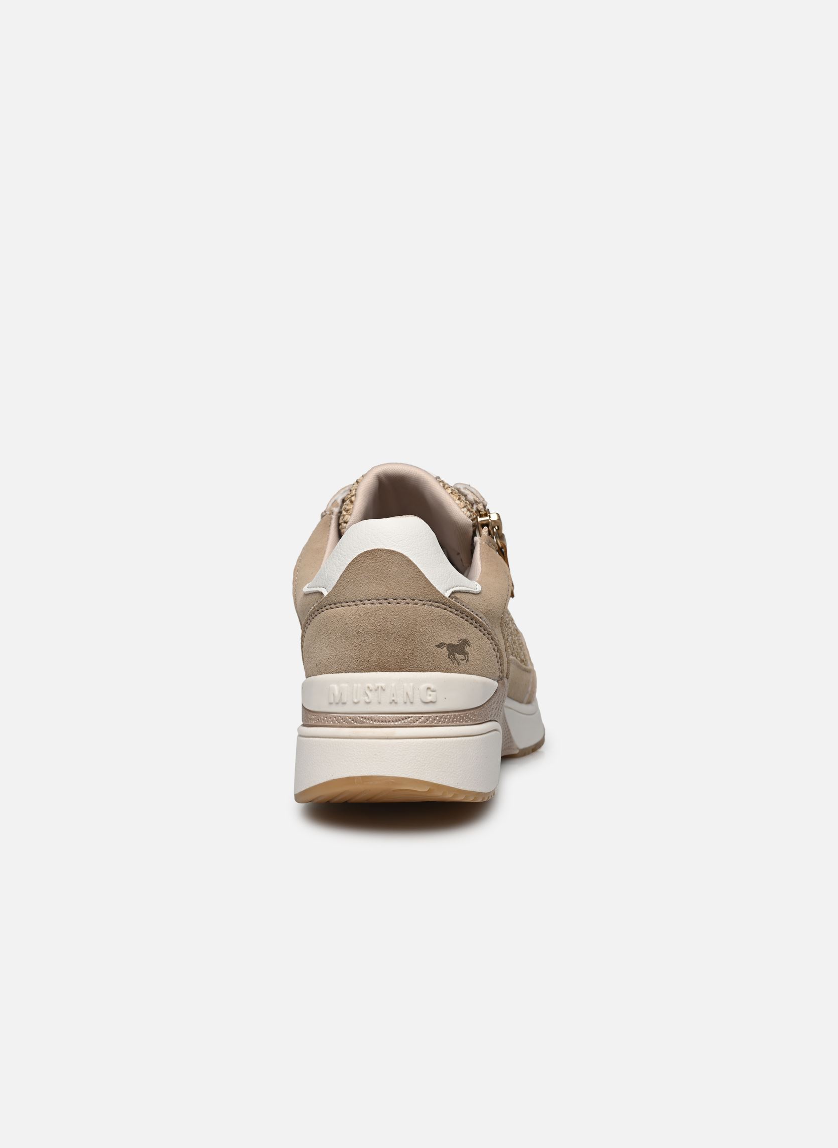 Lage sneakers 1358316 dames beige Mustang shoes Lage sneakers 1358316 dames beige BEIGE