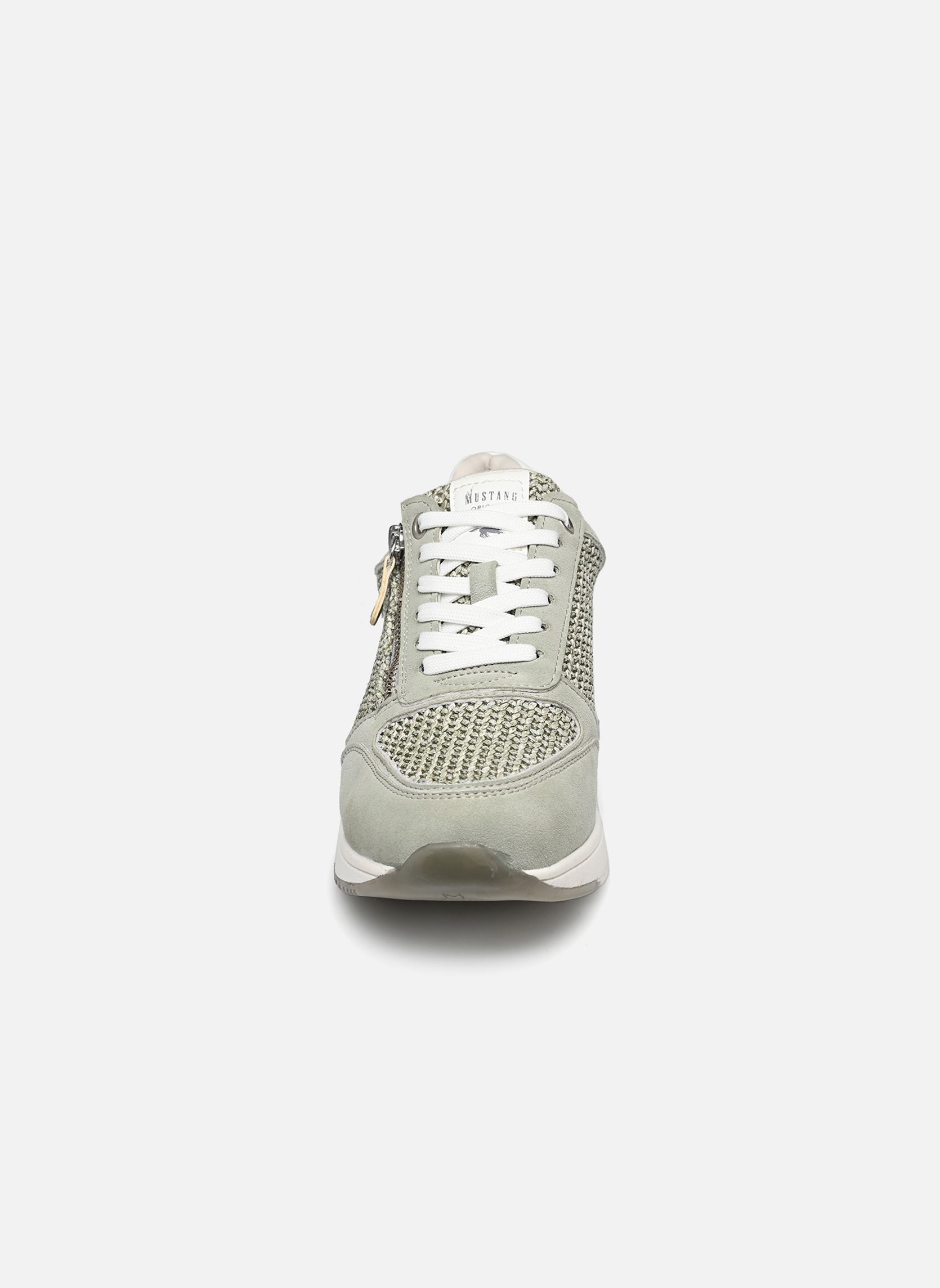 Baskets basses 1358316 femme vert Mustang shoes Baskets basses 1358316 femme vert pastellgruen
