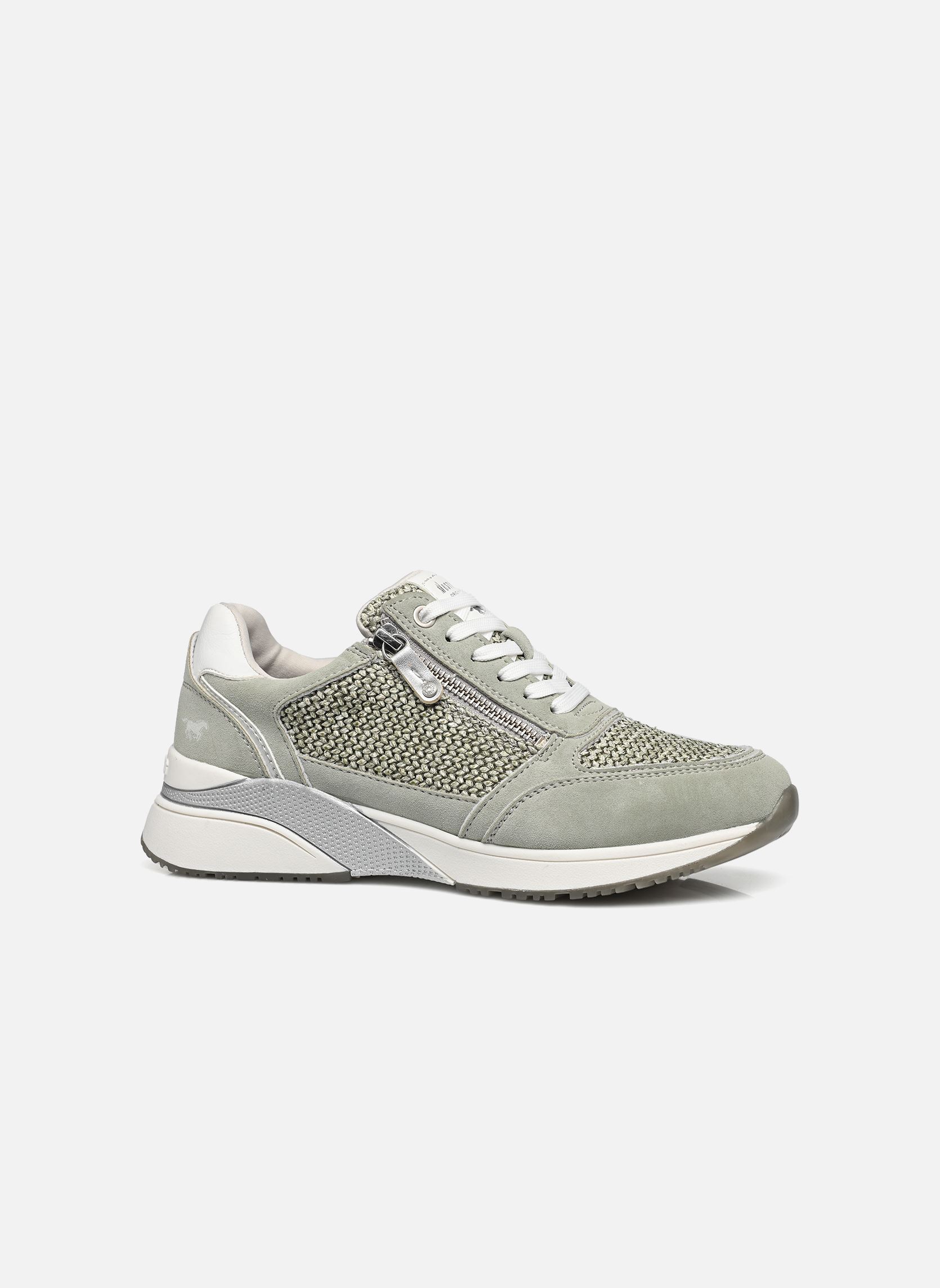 Baskets basses 1358316 femme vert Mustang shoes Baskets basses 1358316 femme vert pastellgruen
