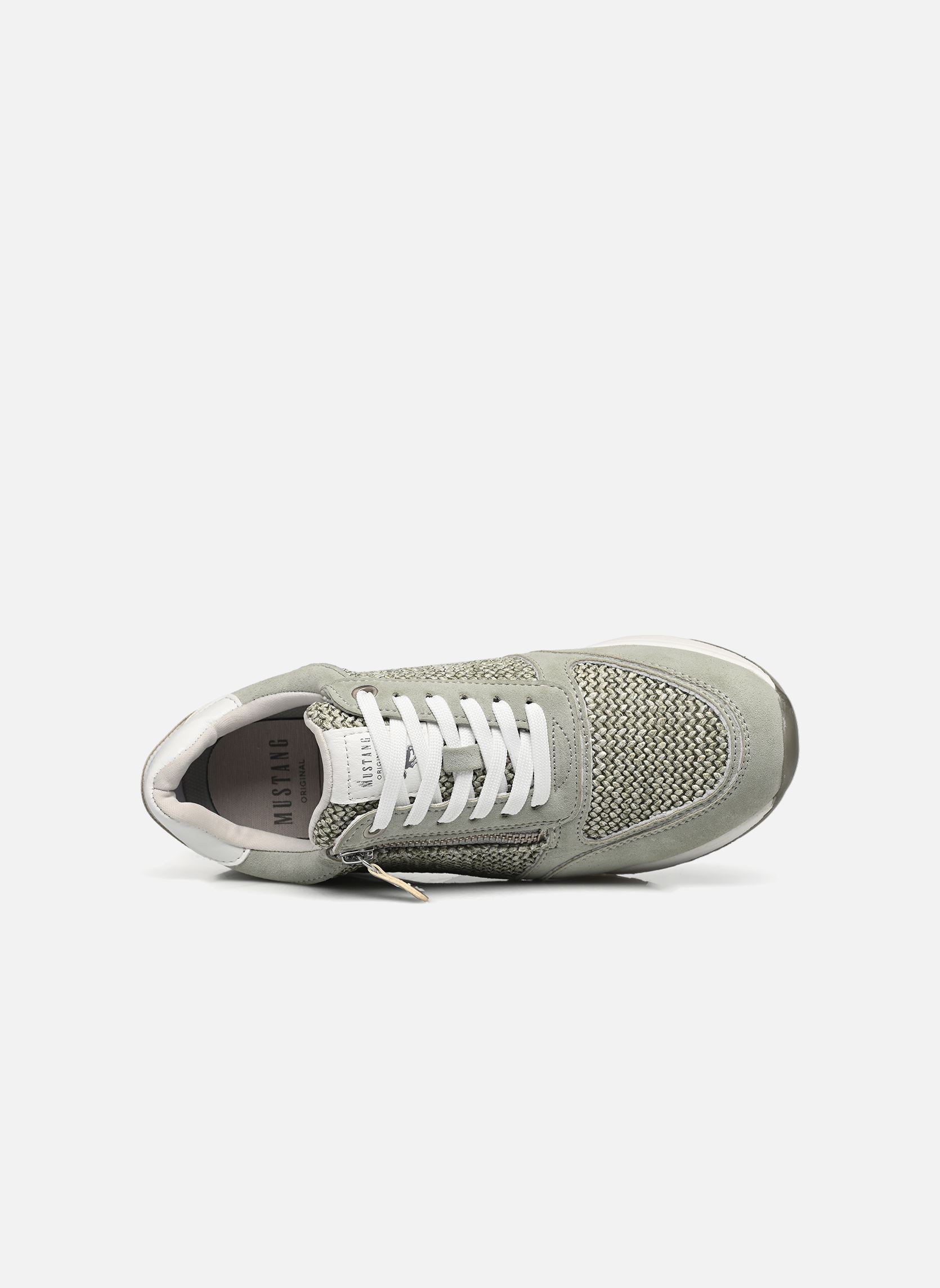 Baskets basses 1358316 femme vert Mustang shoes Baskets basses 1358316 femme vert pastellgruen