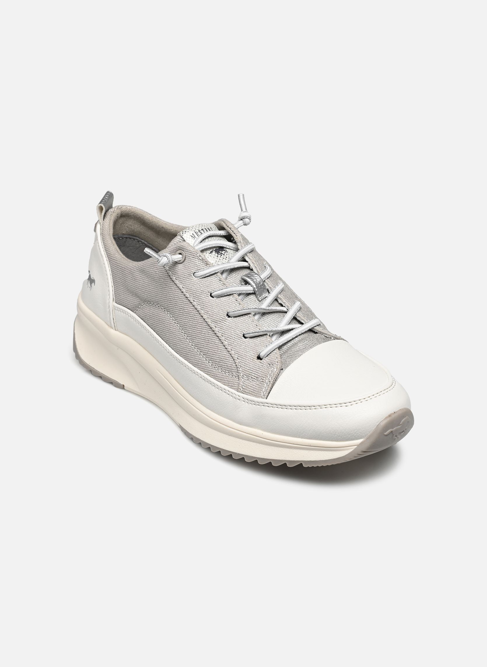 Sneakers basse 1458302 donna argento Mustang shoes Sneakers basse 1458302 donna argento Argent