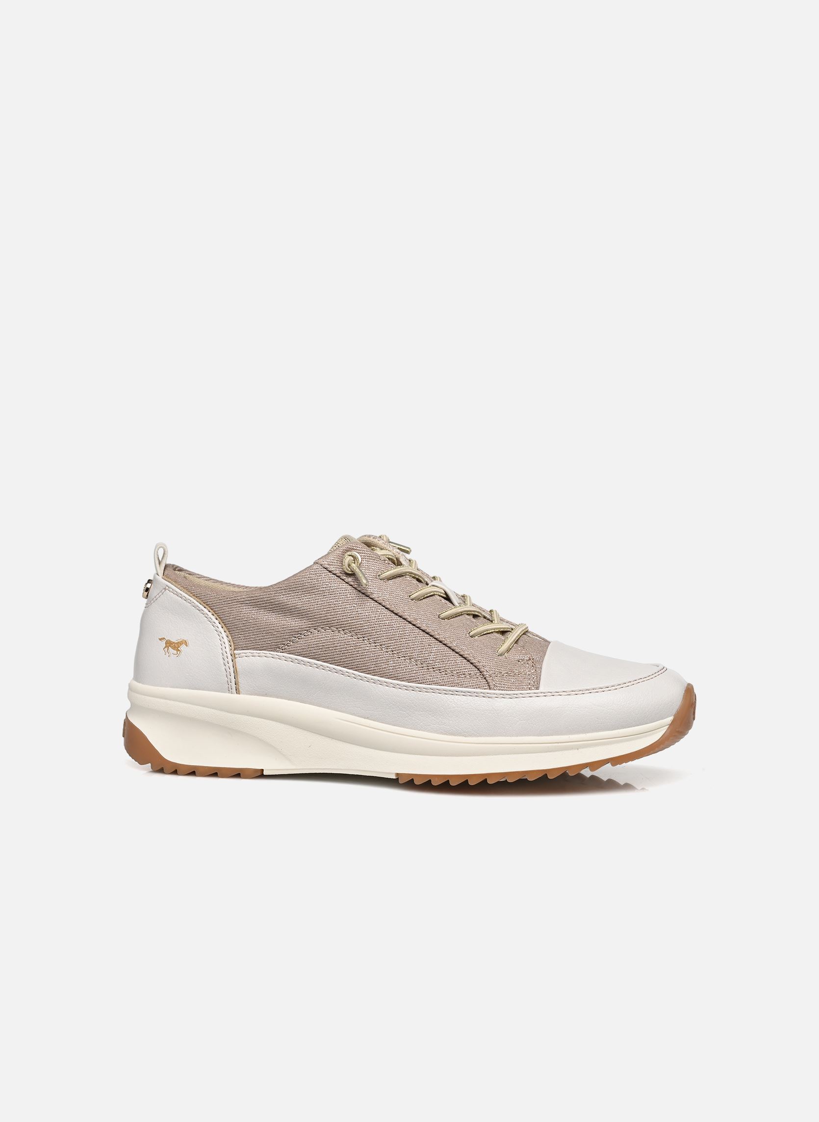 Baskets basses 1458302 femme or et bronze Mustang shoes Baskets basses 1458302 femme or et bronze Or