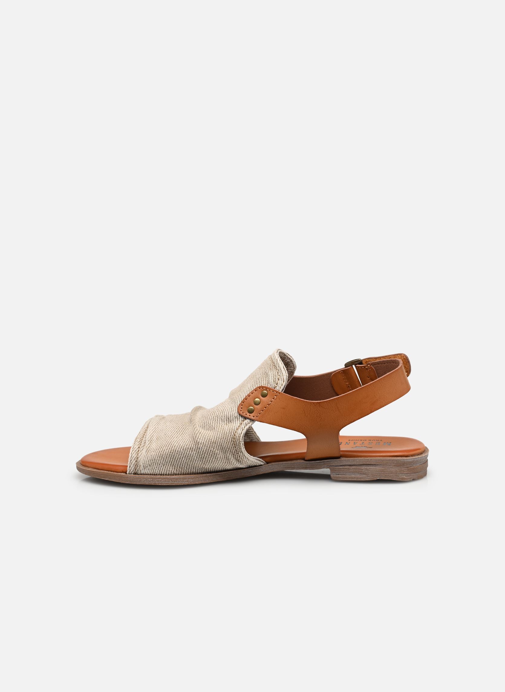 Sandalen 1388808 damen beige Mustang shoes Sandalen 1388808 damen beige Jeans/Beige