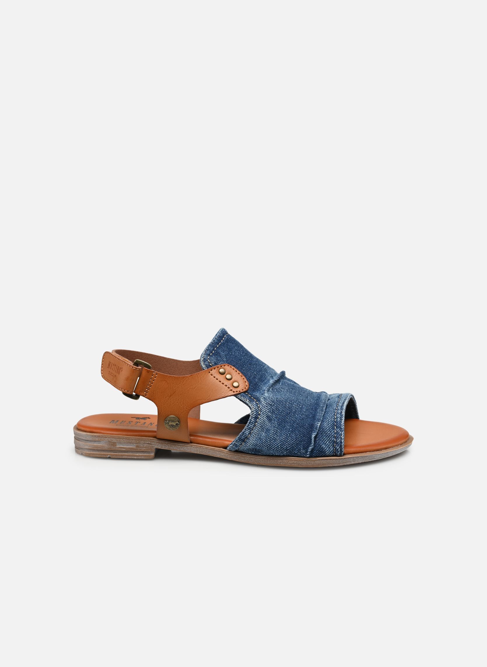 Sandales 1388808 femme bleu Mustang shoes Sandales 1388808 femme bleu Jeans/Blau