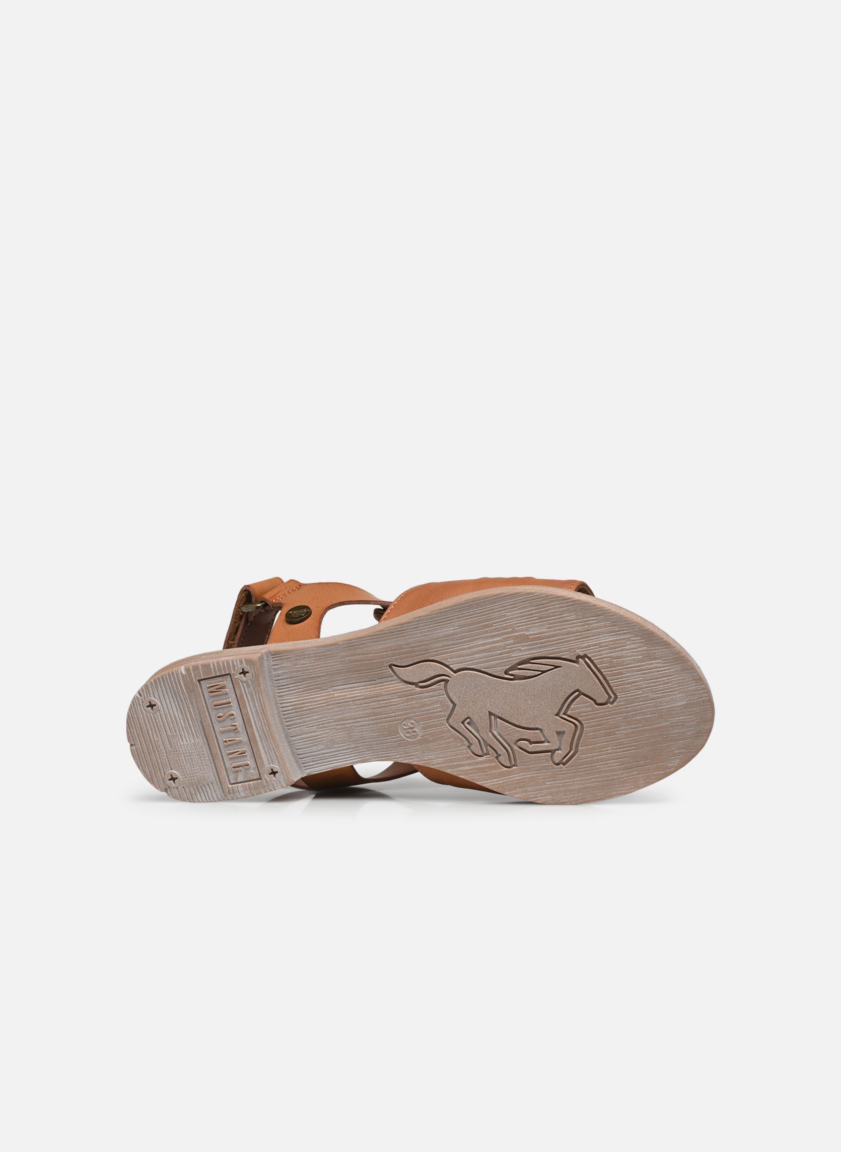 Sandales 1388808 femme marron Mustang shoes Sandales 1388808 femme marron Cognac