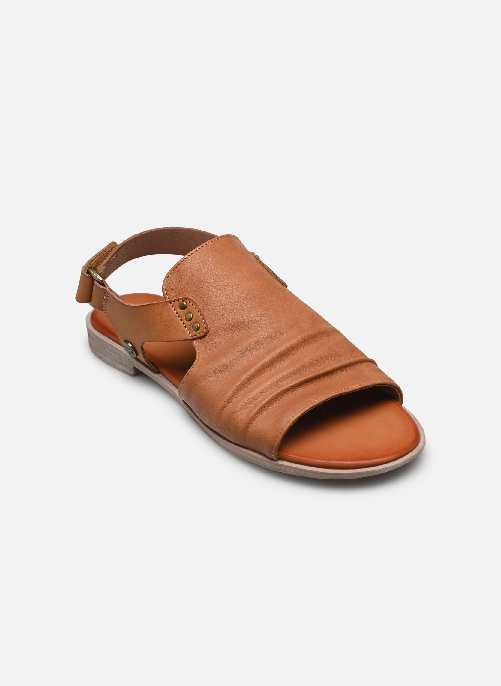 Sandales 1388808 femme marron Mustang shoes Sandales 1388808 femme marron Cognac