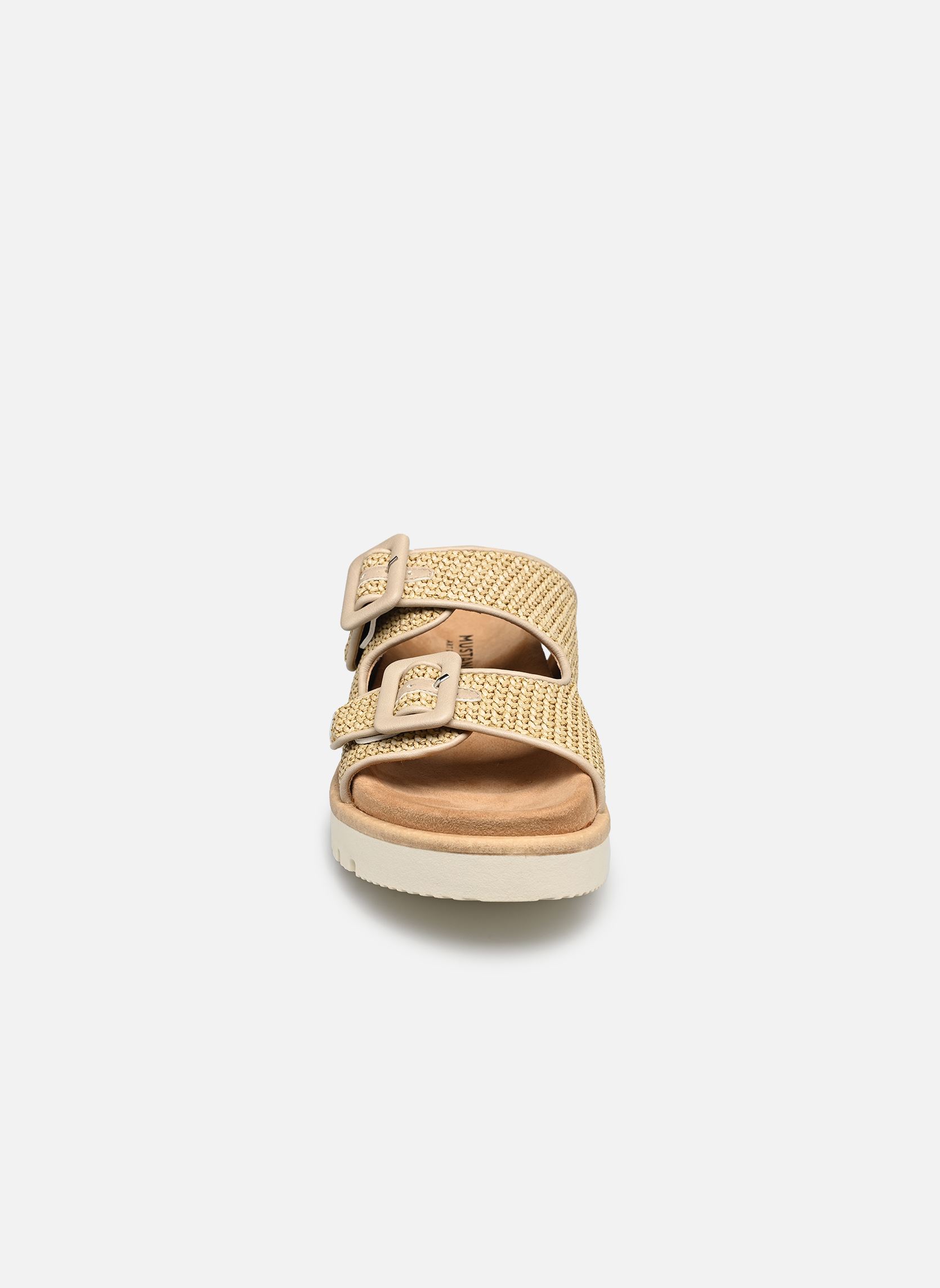 Pantoletten und Clogs 1461705 damen beige Mustang shoes Pantoletten und Clogs 1461705 damen beige Beige