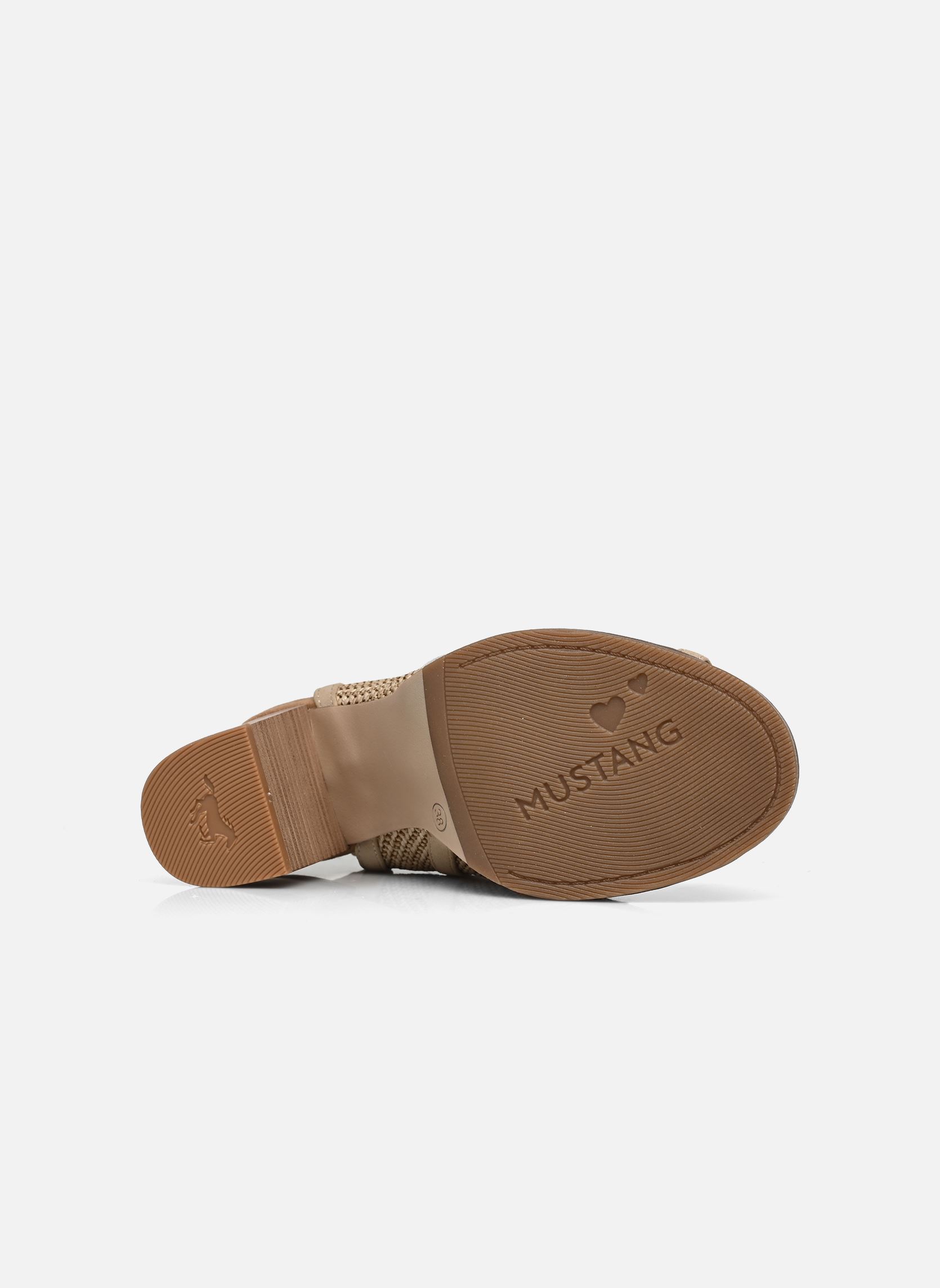 Sandalen 1492801 damen beige Mustang shoes Sandalen 1492801 damen beige Beige
