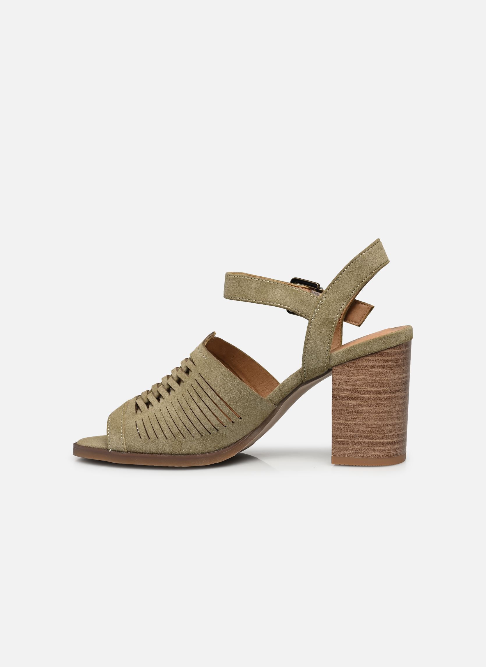 Sandales 1492804 femme vert Mustang shoes Sandales 1492804 femme vert Vert Tilleul