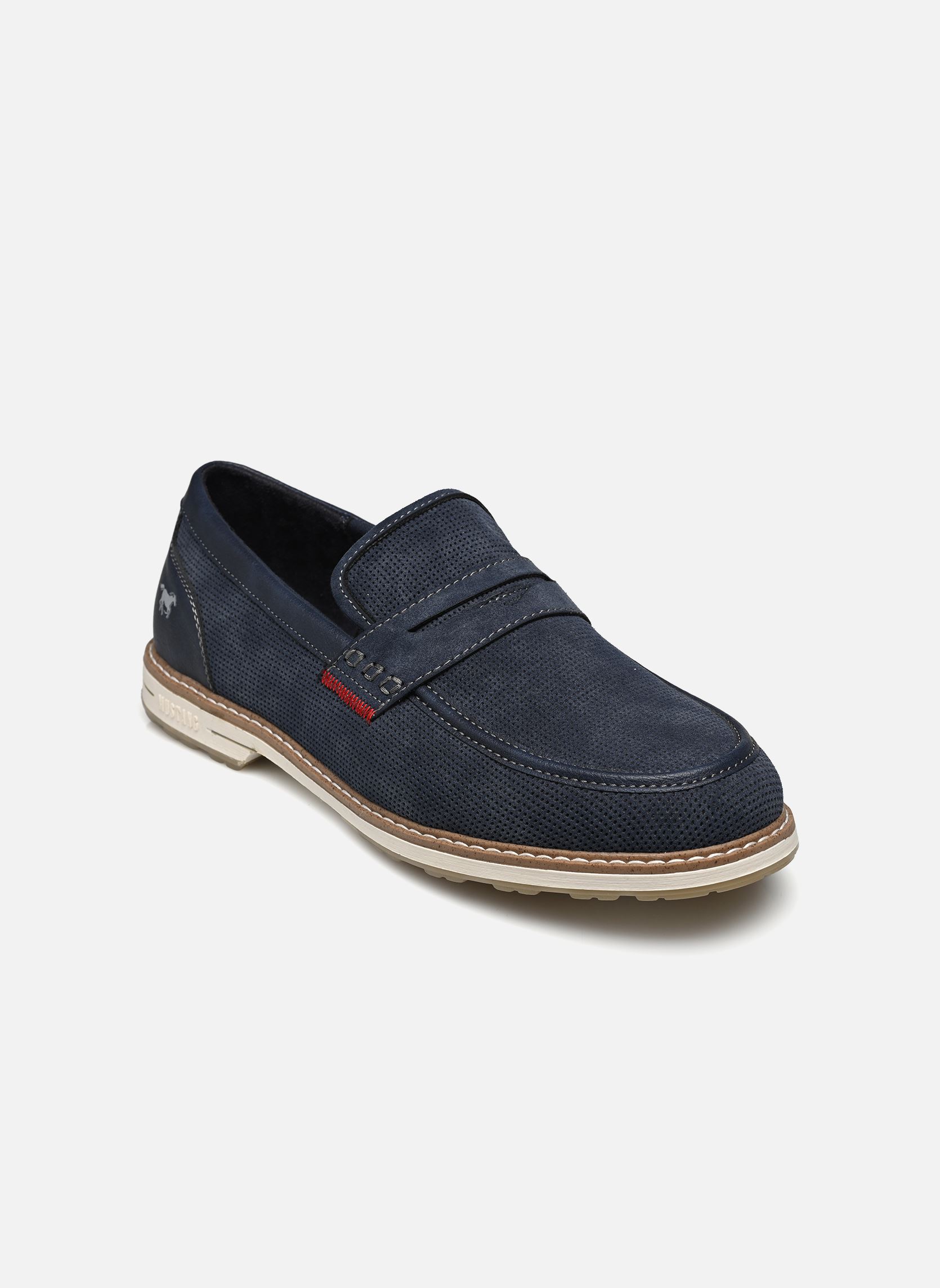 Loafer 4196401 herren blau Mustang shoes Loafer 4196401 herren blau Bleu Foncé