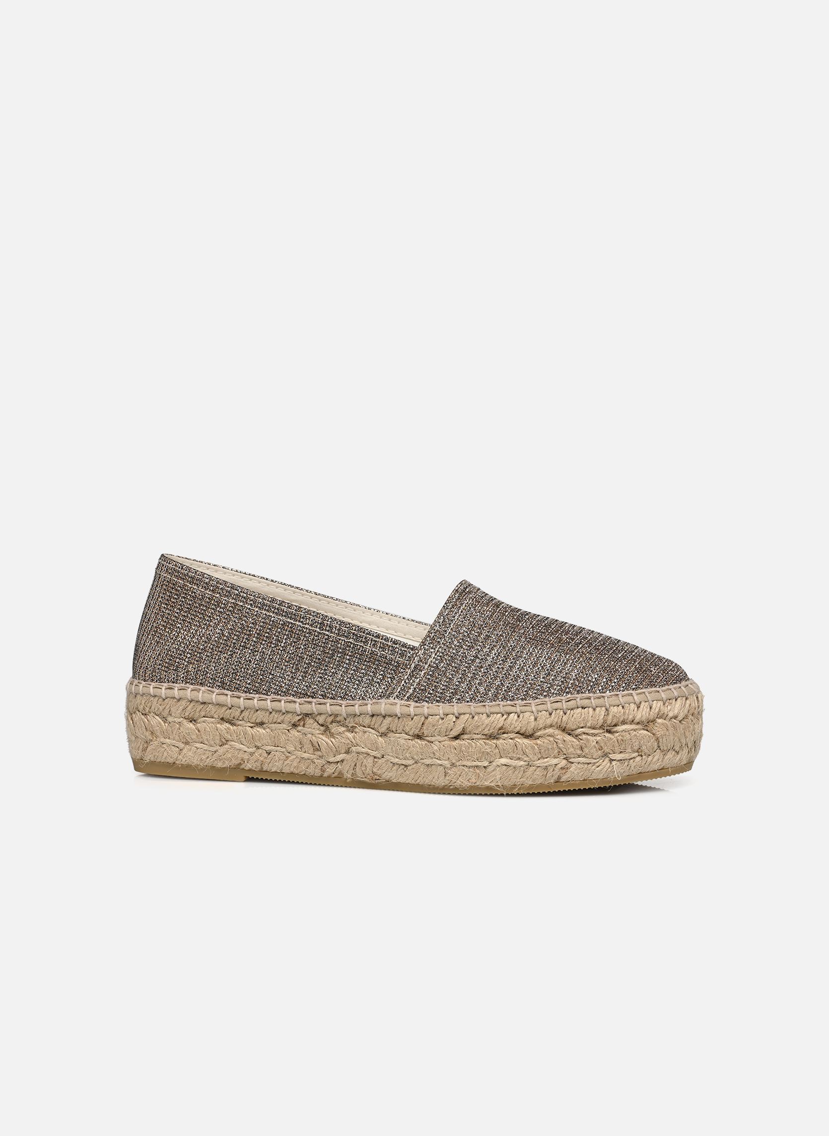 Espadrillas piatte ESPADRILLE PLATEAU donna oro e bronzo La maison de l'espadrille Espadrillas piatte ESPADRILLE PLATEAU donna oro e bronzo BRONZE