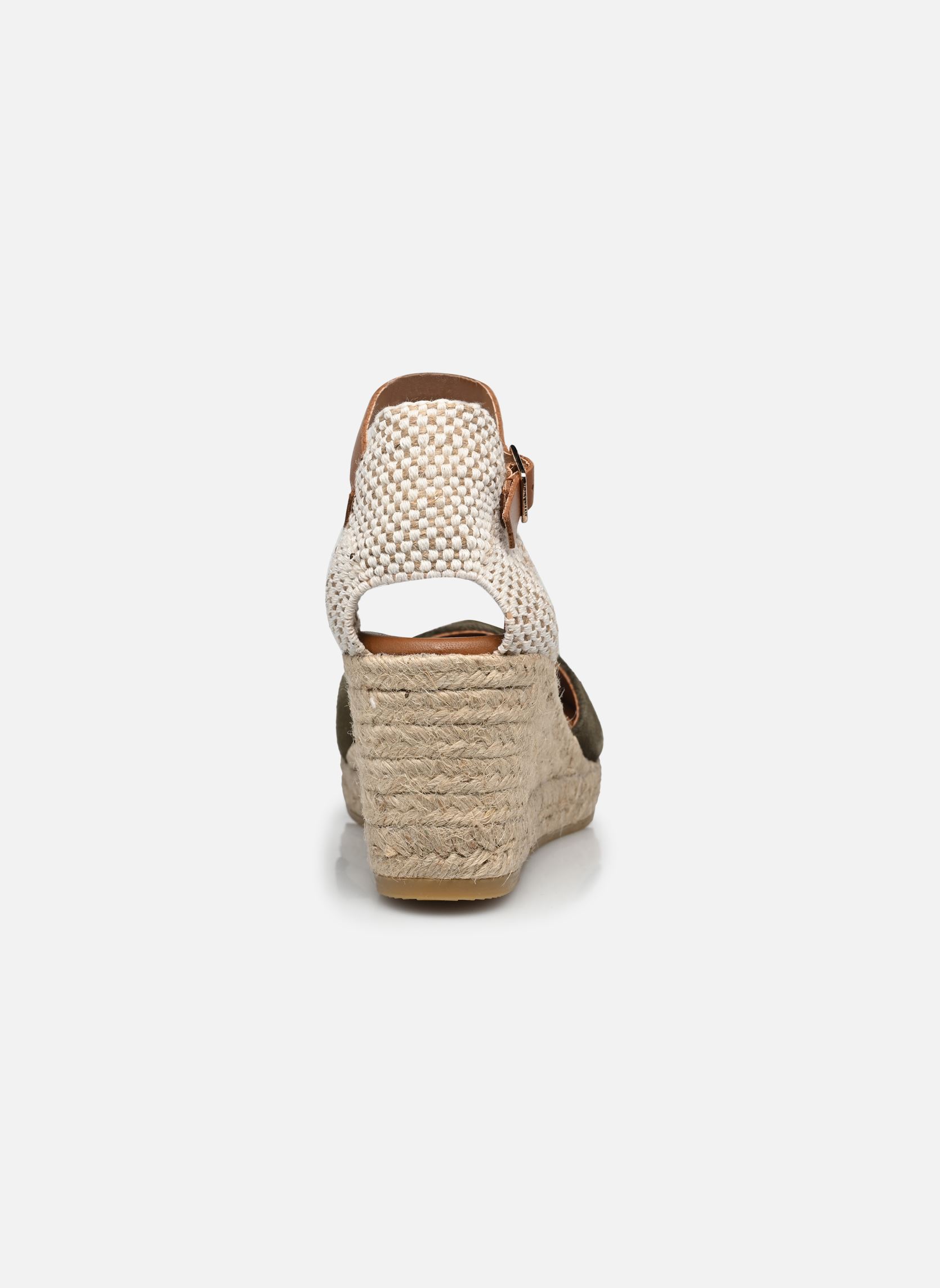 Keil- und Plateau-Espadrilles COMPENSE BRIDE BO damen grün La maison de l'espadrille Keil- und Plateau-Espadrilles COMPENSE BRIDE BO damen grün KAKI