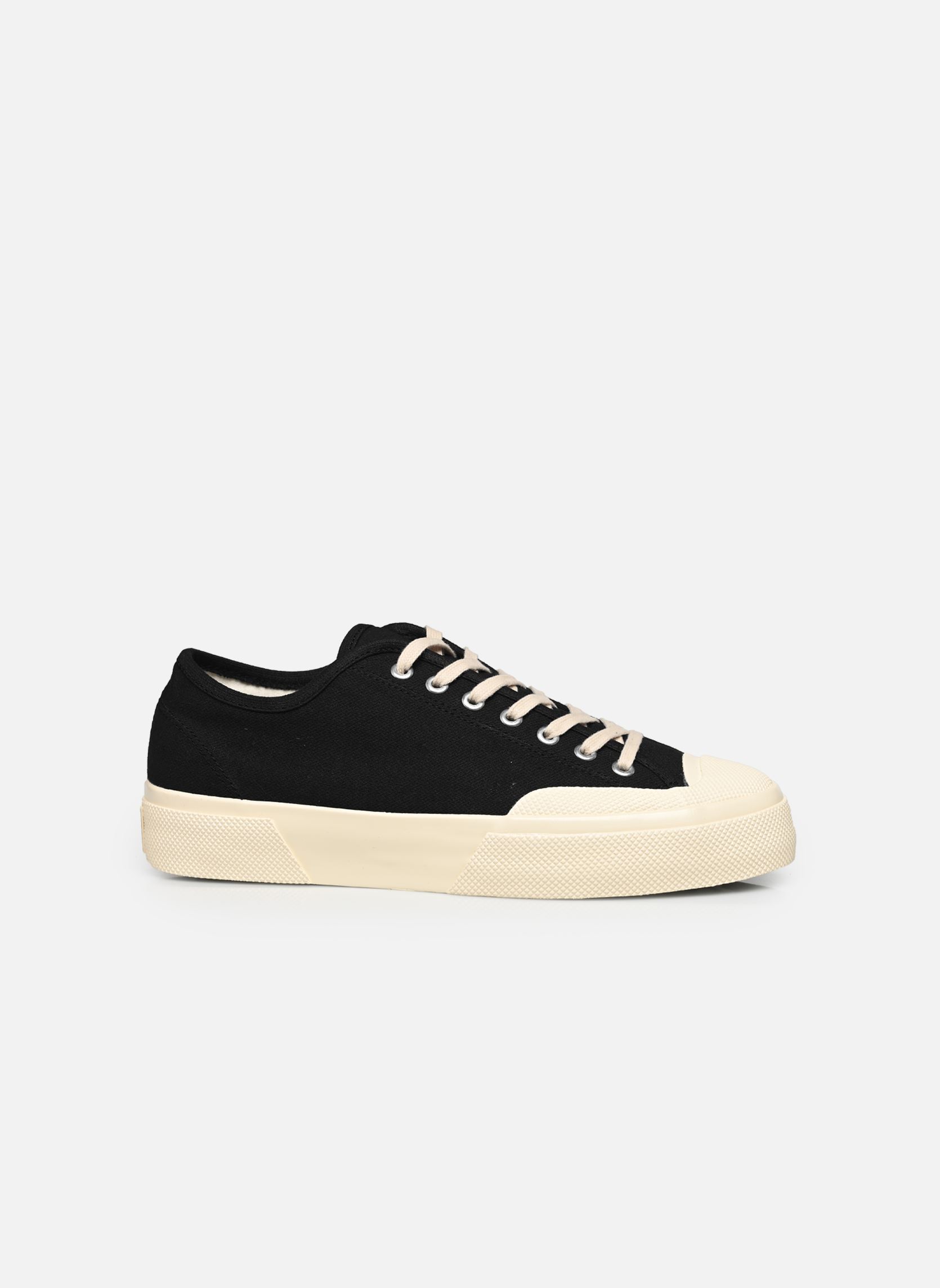 Baskets toile 2432 COLLECT WO homme noir Superga Baskets toile 2432 COLLECT WO homme noir BLACK - OFF WHITE