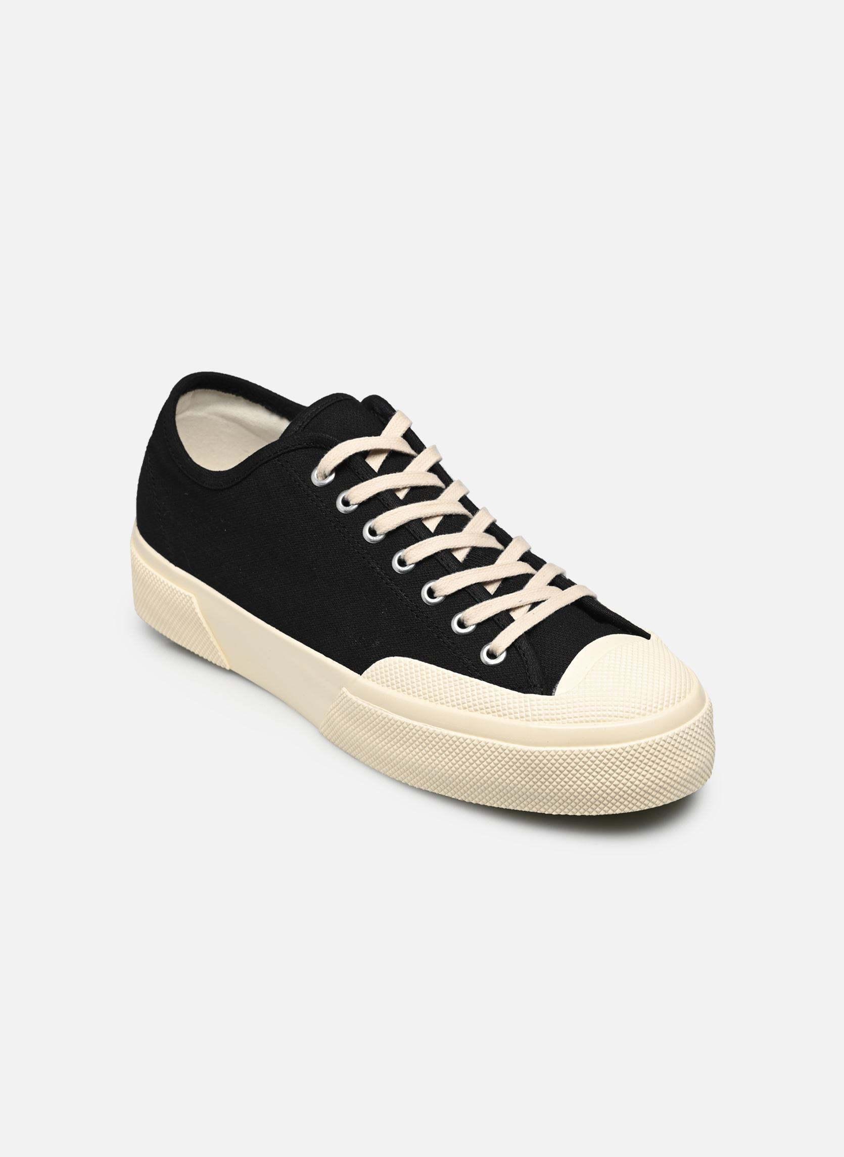 Baskets toile 2432 COLLECT WO homme noir Superga Baskets toile 2432 COLLECT WO homme noir BLACK - OFF WHITE