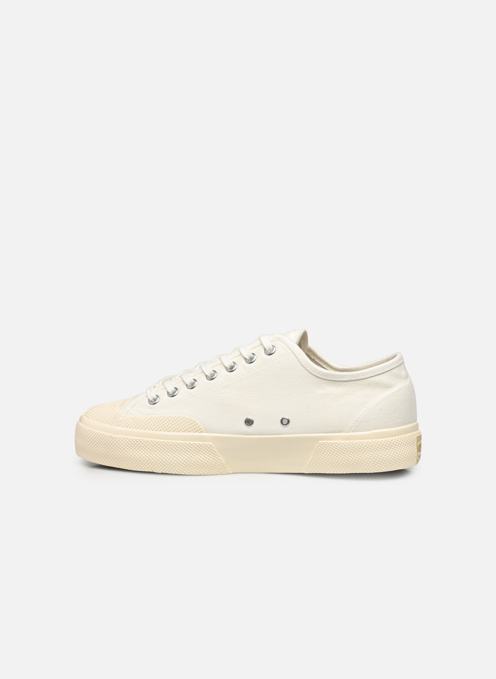 Leinen-Sneaker 2432 COLLECT WO herren weiß Superga Leinen-Sneaker 2432 COLLECT WO herren weiß WHITE - OFF WHITE