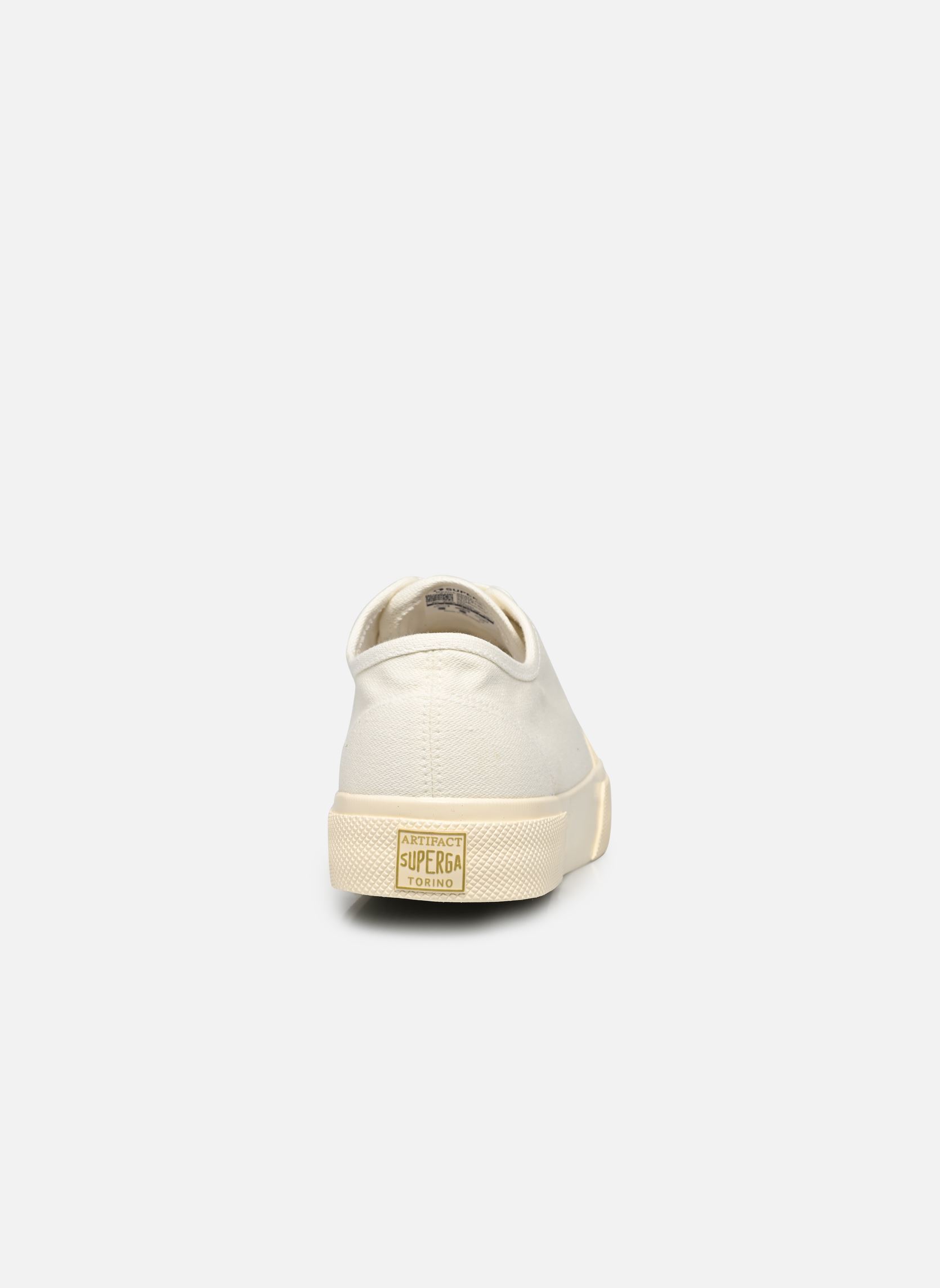 Leinen-Sneaker 2432 COLLECT WO herren weiß Superga Leinen-Sneaker 2432 COLLECT WO herren weiß WHITE - OFF WHITE