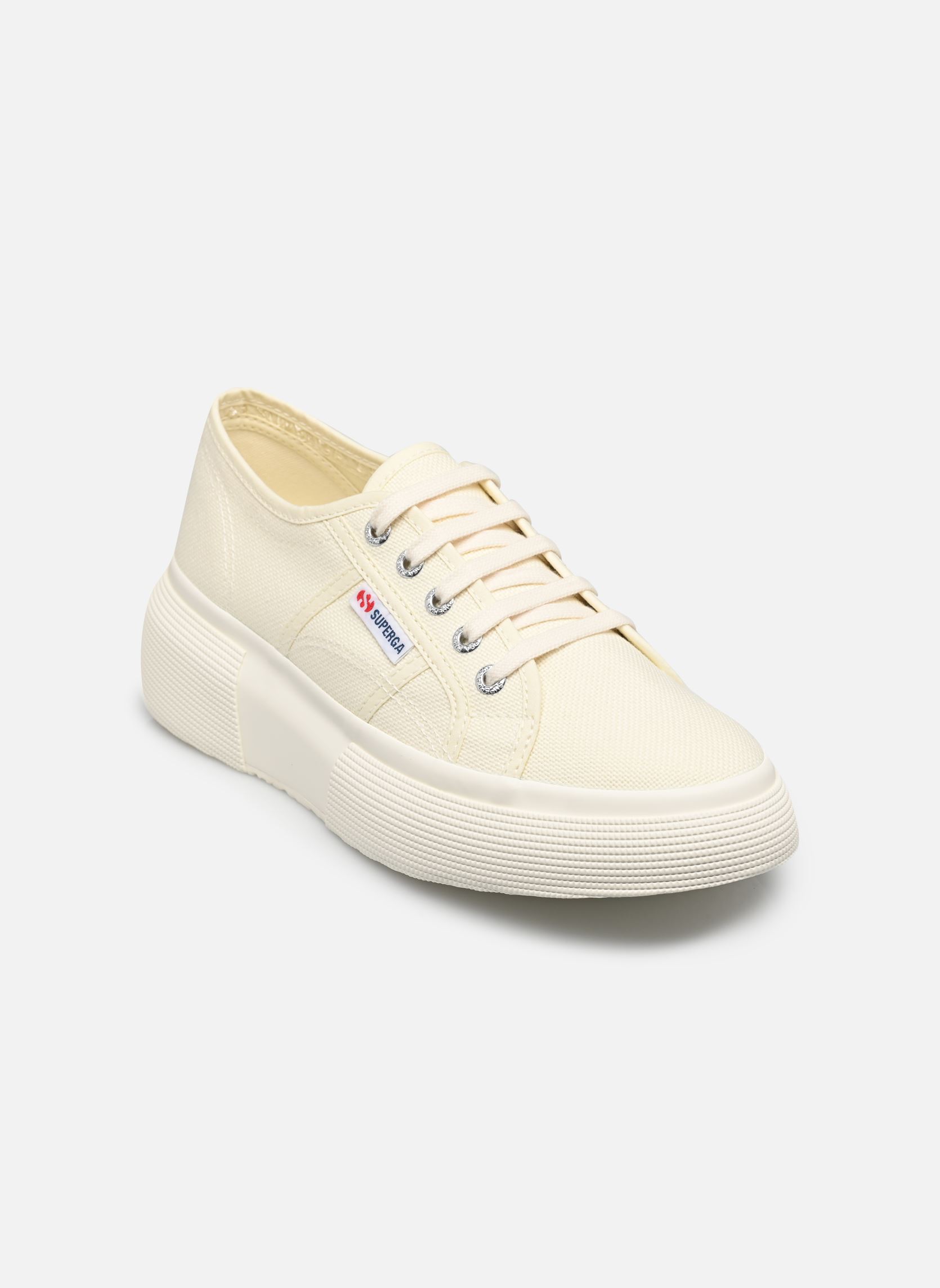 Leinen-Sneaker 2287 BUBBLE damen beige Superga Leinen-Sneaker 2287 BUBBLE damen beige BEIGE NATURAL FAVORIO