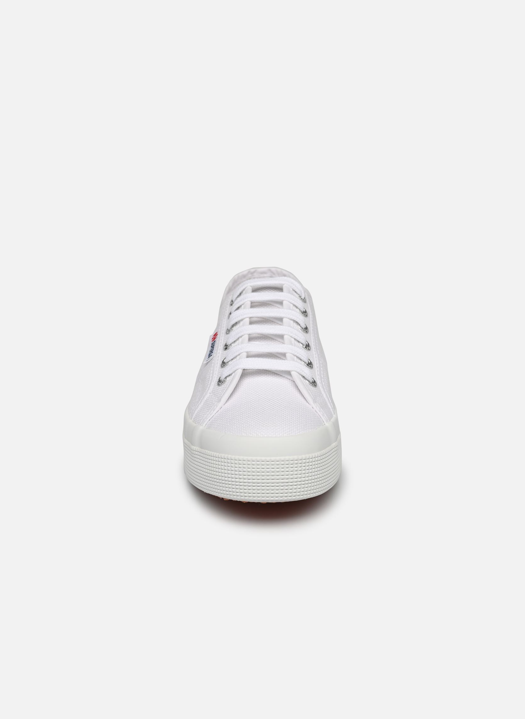 Print sneakers 2740 Plateform W dames wit Superga Print sneakers 2740 Plateform W dames wit WHITE
