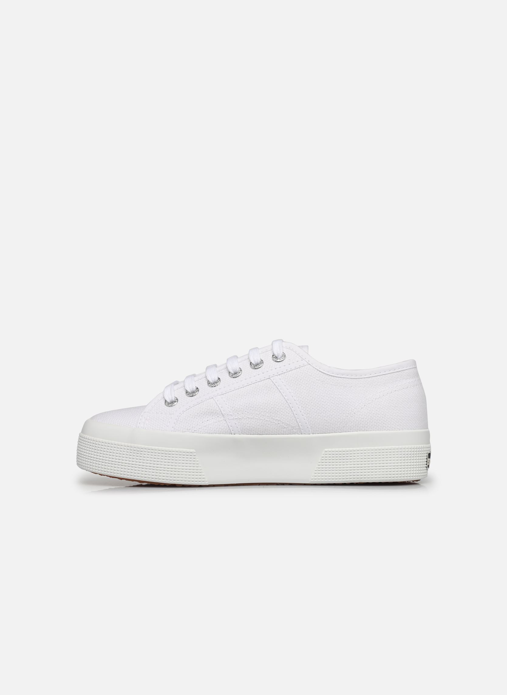 Print sneakers 2740 Plateform W dames wit Superga Print sneakers 2740 Plateform W dames wit WHITE